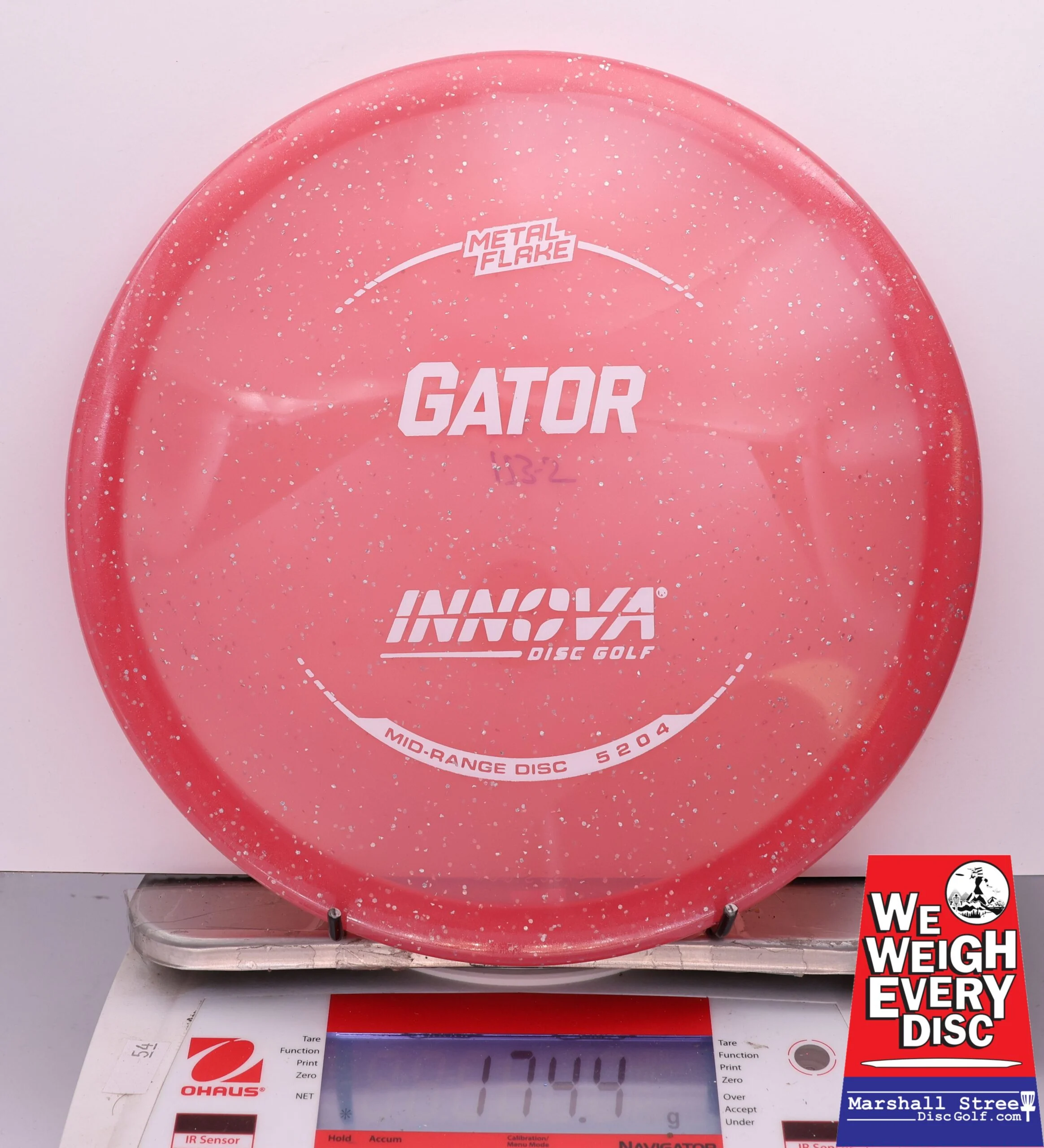 440936 Metal Flake Champion Gator - #922 Red, 174