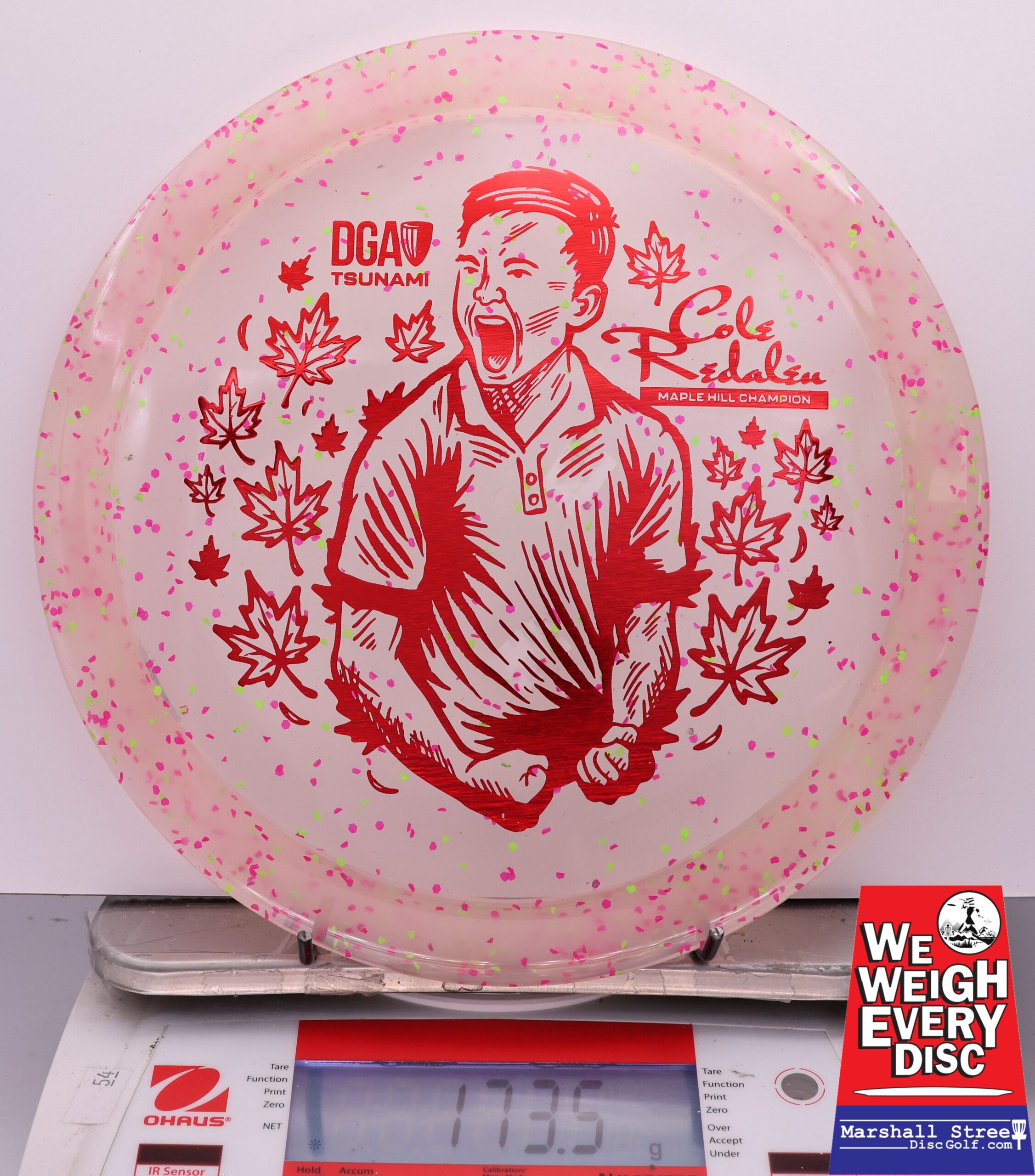 441265 Confetti Tsunami, Cole Redalen 2025 MVP Open Victory Edition - #01 Pink, 174
