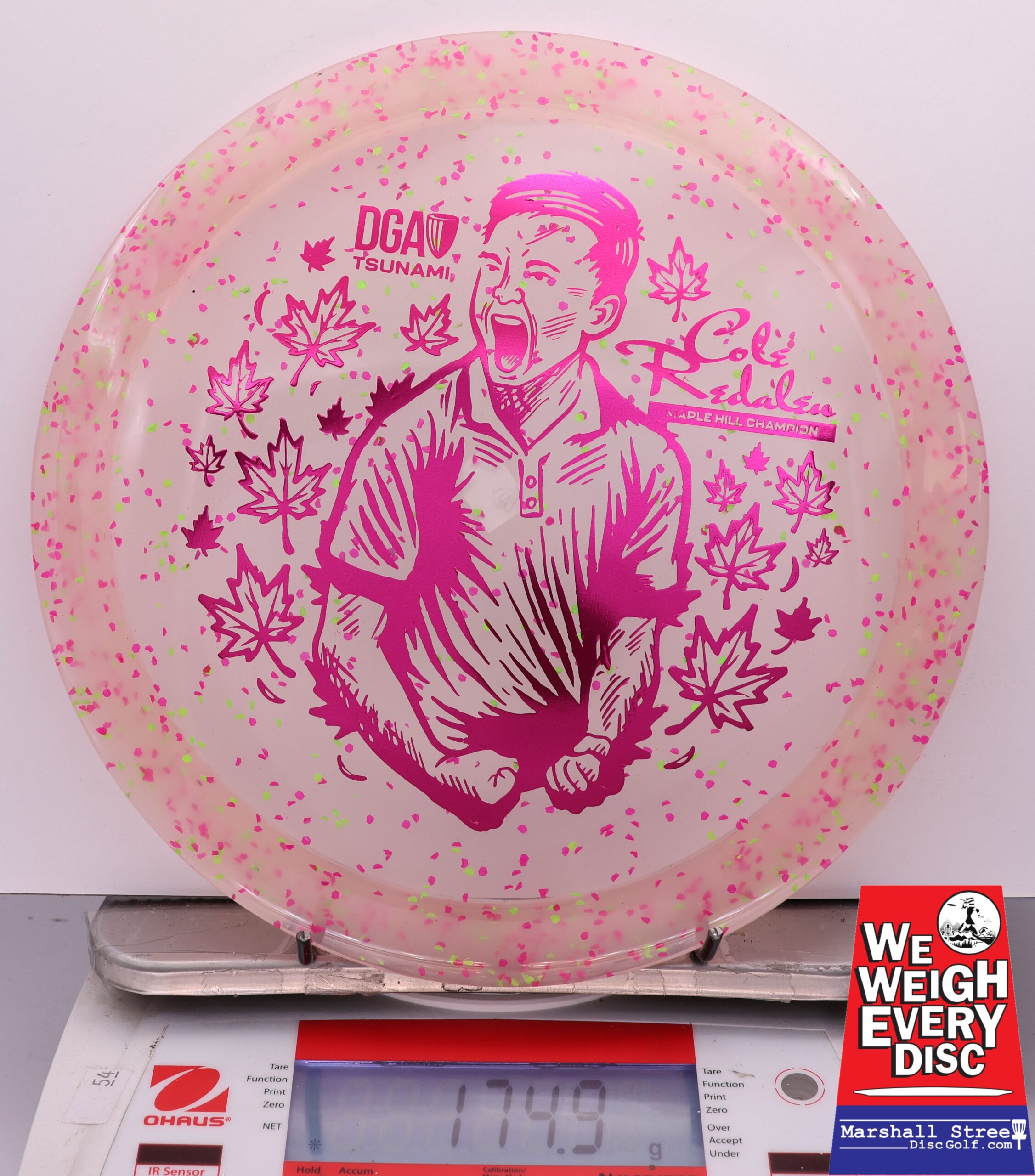 441266 Confetti Tsunami, Cole Redalen 2025 MVP Open Victory Edition - #02 Pink, 175