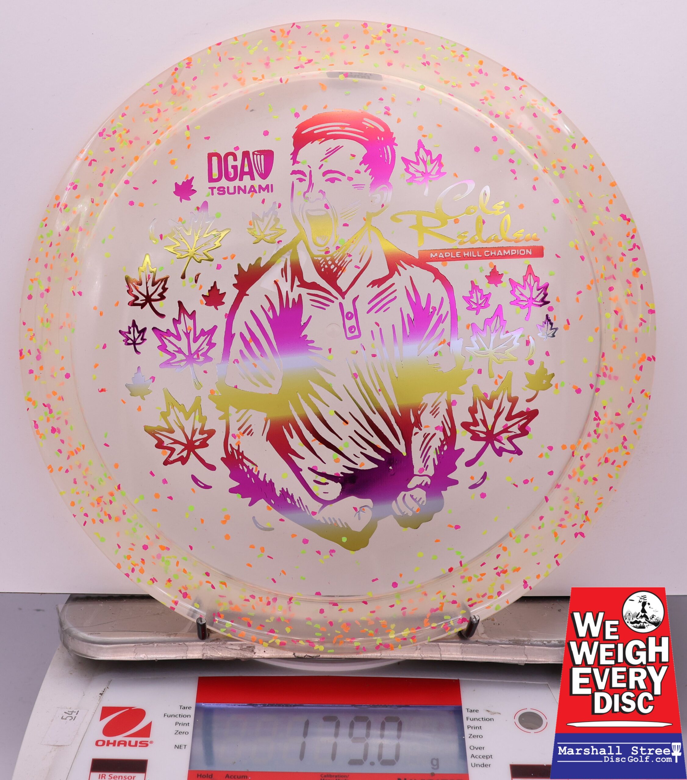 441267 Confetti Tsunami, Cole Redalen 2025 MVP Open Victory Edition - #03 Pink, 179