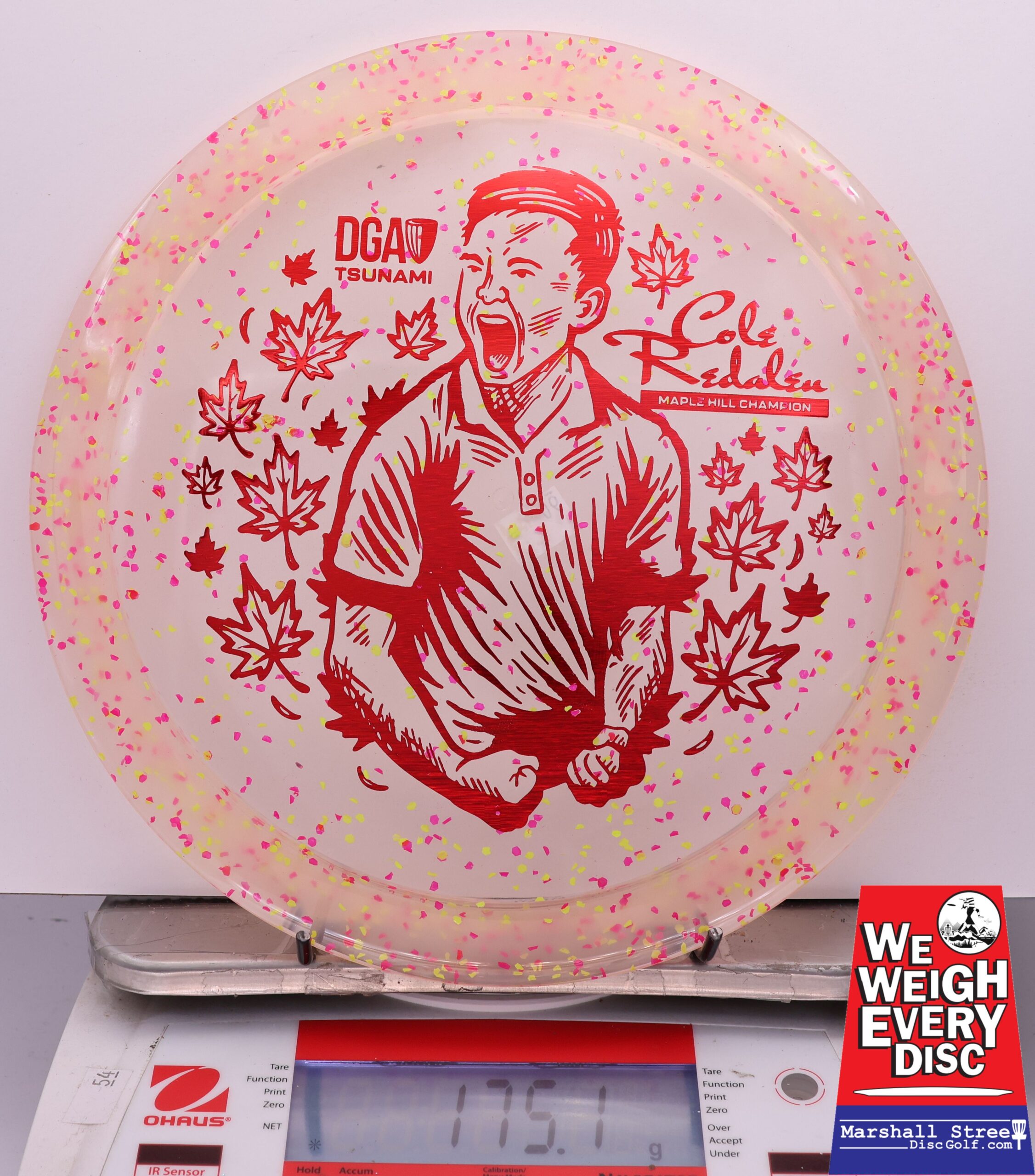 441270 Confetti Tsunami, Cole Redalen 2025 MVP Open Victory Edition - #06 Pink, 175