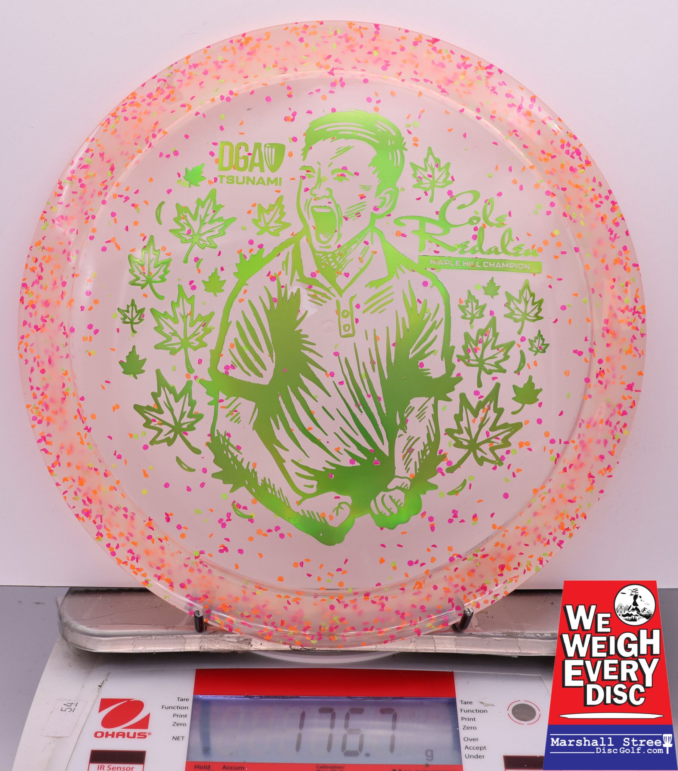 441272 Confetti Tsunami, Cole Redalen 2025 MVP Open Victory Edition - #08 PinkOrange, 177