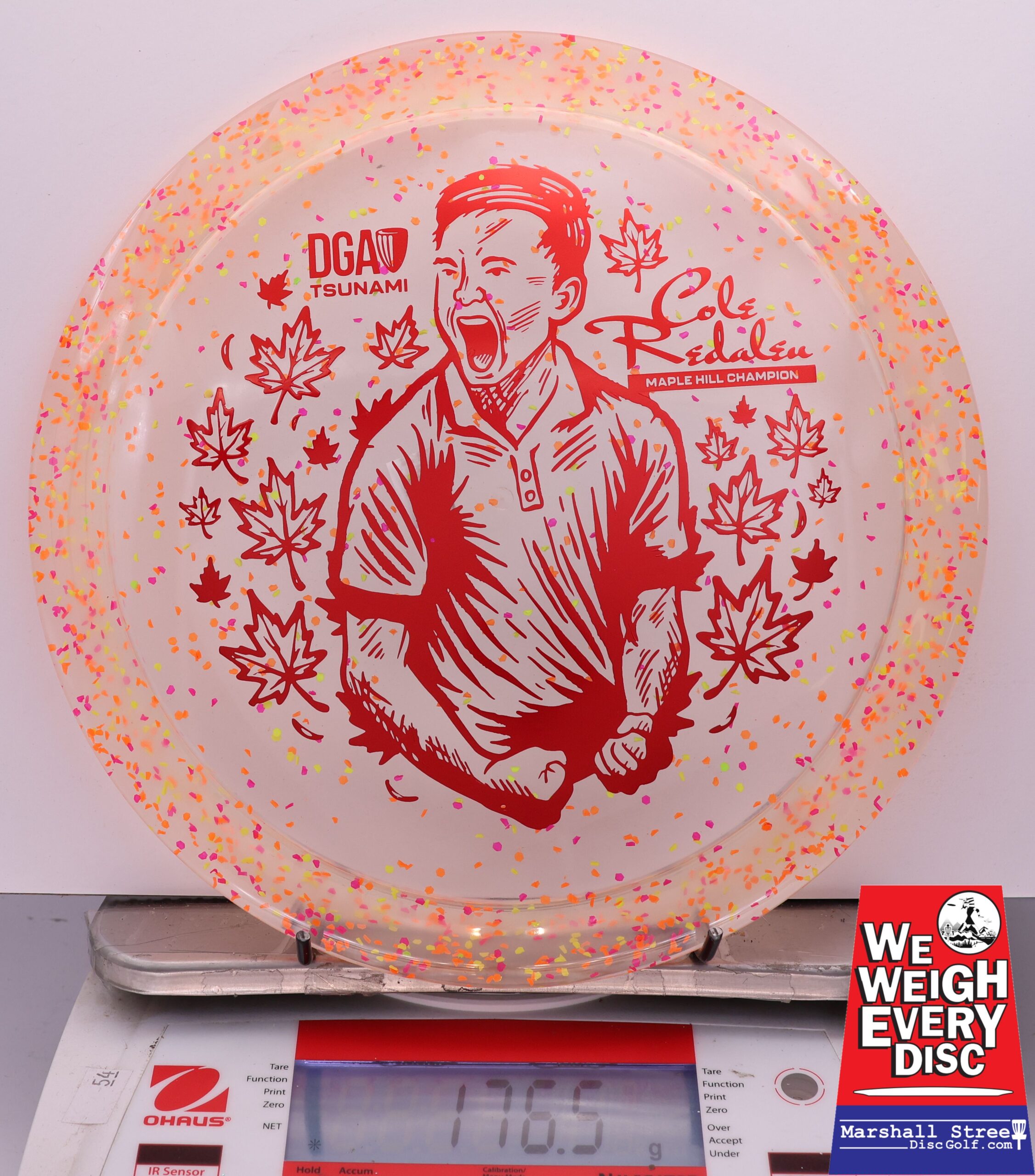 441273 Confetti Tsunami, Cole Redalen 2025 MVP Open Victory Edition - #09 Orange, 177