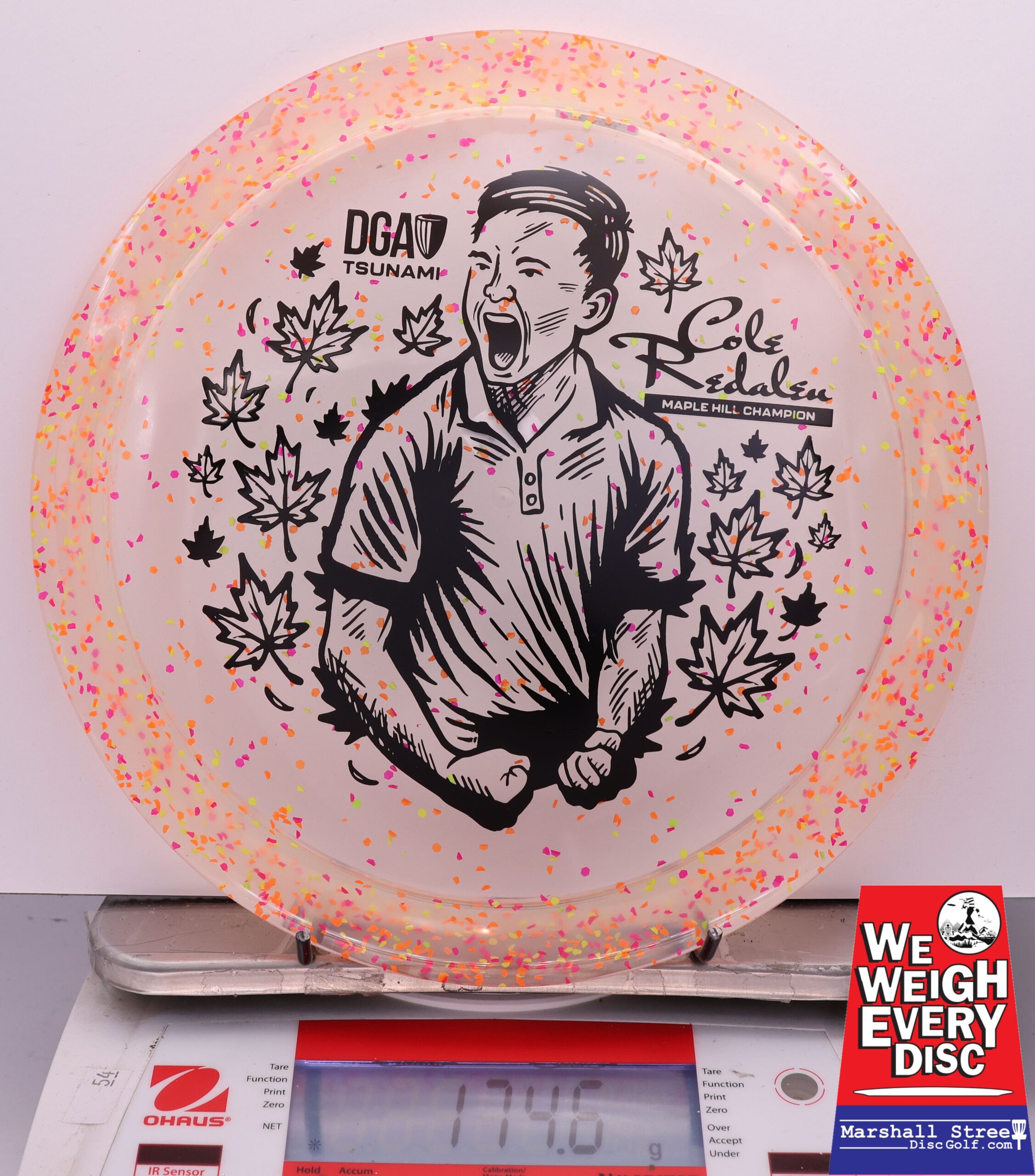 441275 Confetti Tsunami, Cole Redalen 2025 MVP Open Victory Edition - #11 PinkOrange, 175
