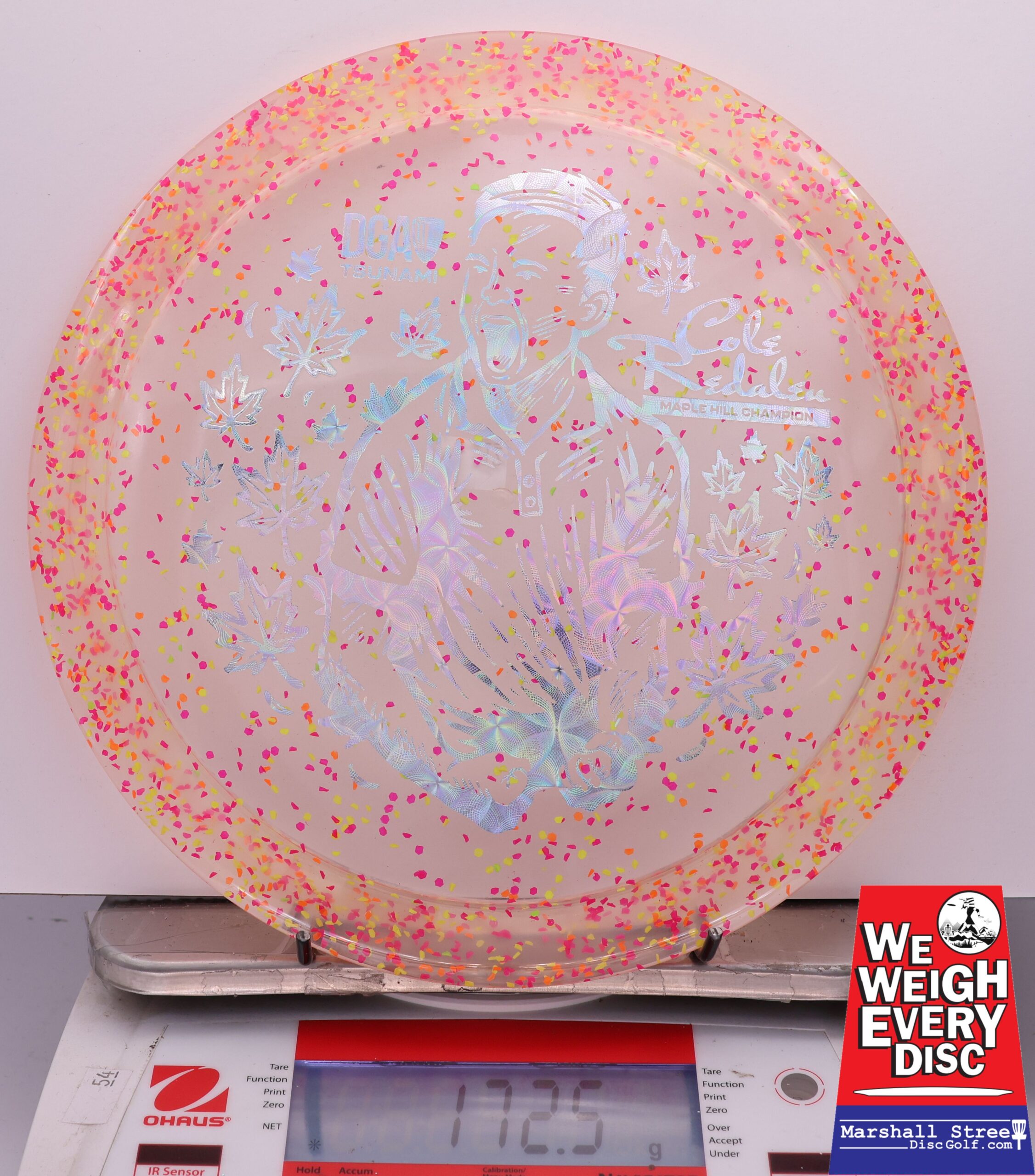 441276 Confetti Tsunami, Cole Redalen 2025 MVP Open Victory Edition - #12 PinkOrange, 173