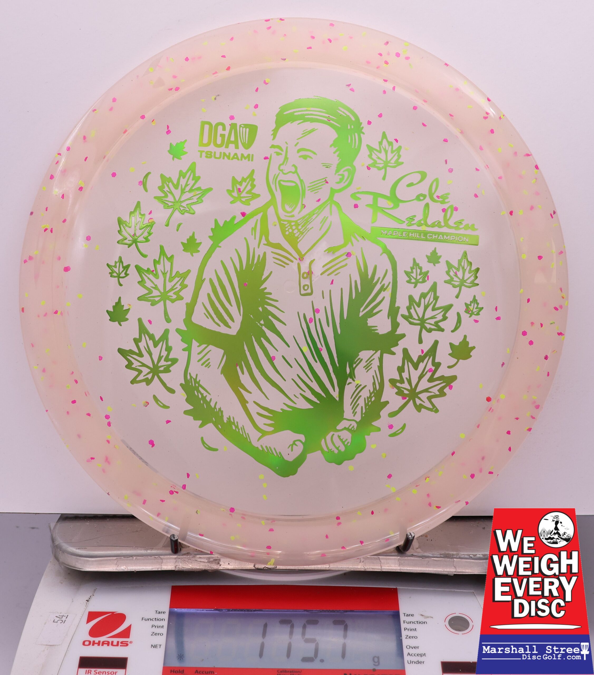 441278 Confetti Tsunami, Cole Redalen 2025 MVP Open Victory Edition - #14 LtPink, 176