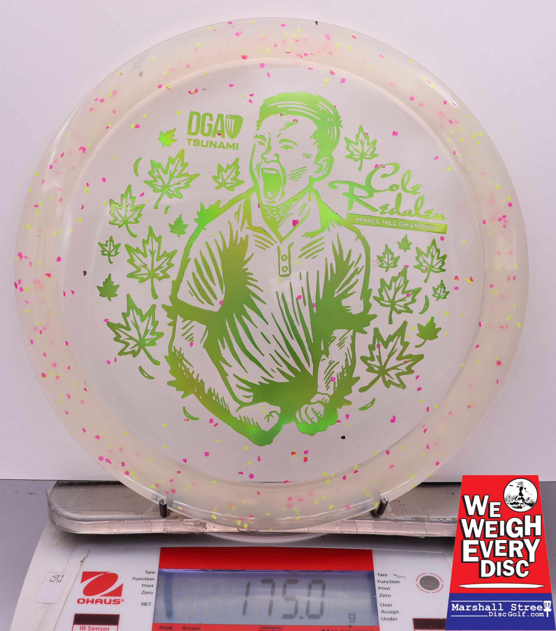 441279 Confetti Tsunami, Cole Redalen 2025 MVP Open Victory Edition - #15 LtPink, 175