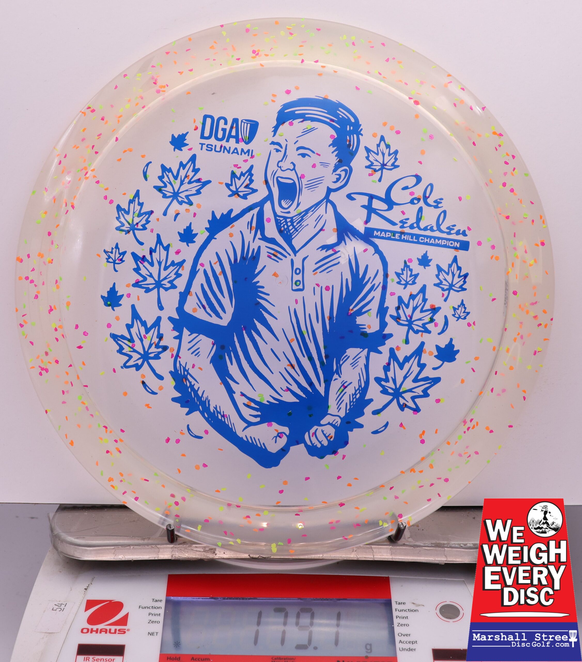 441280 Confetti Tsunami, Cole Redalen 2025 MVP Open Victory Edition - #16 LtPink, 179