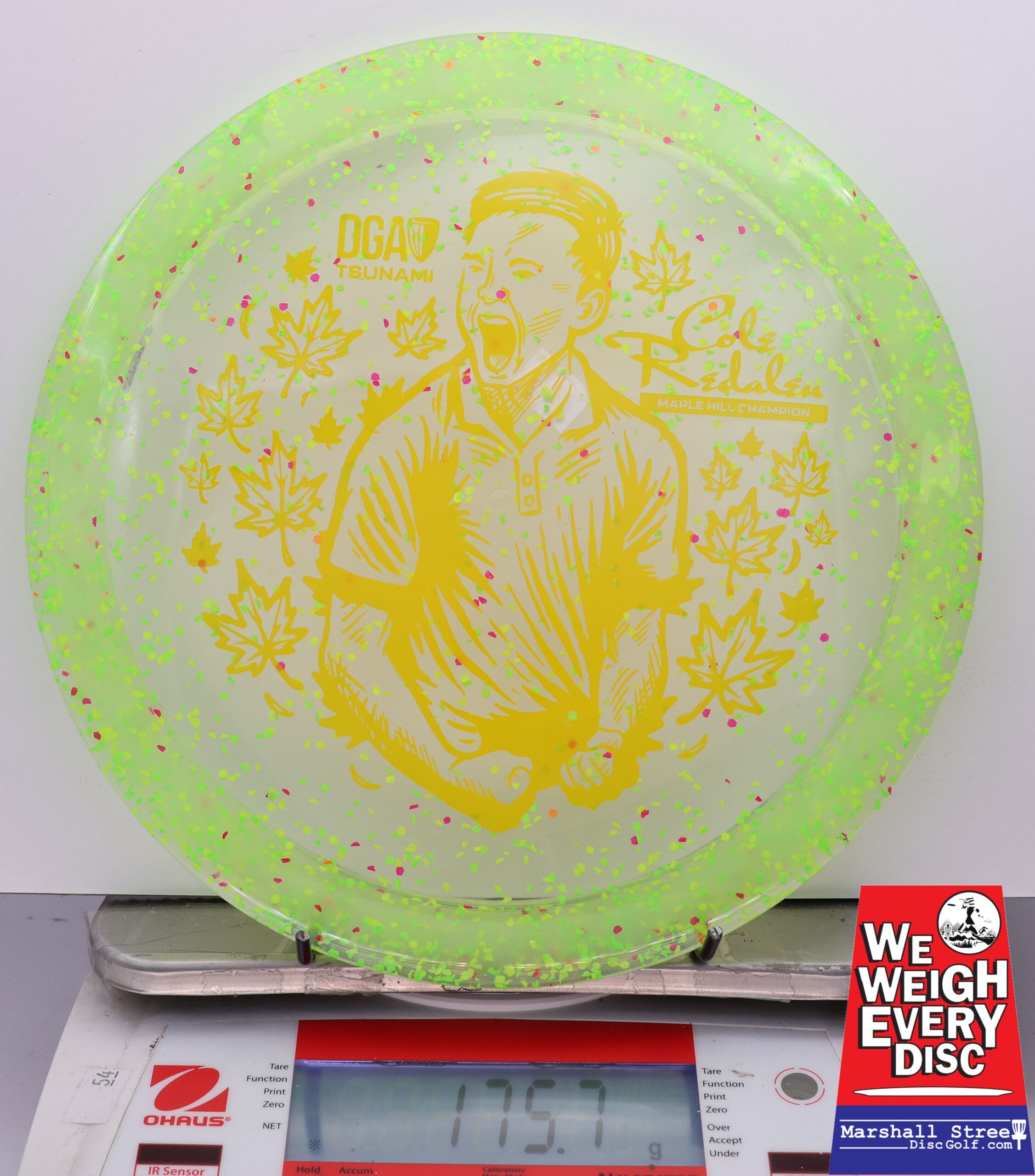 441285 Confetti Tsunami, Cole Redalen 2025 MVP Open Victory Edition - #21 Green, 176