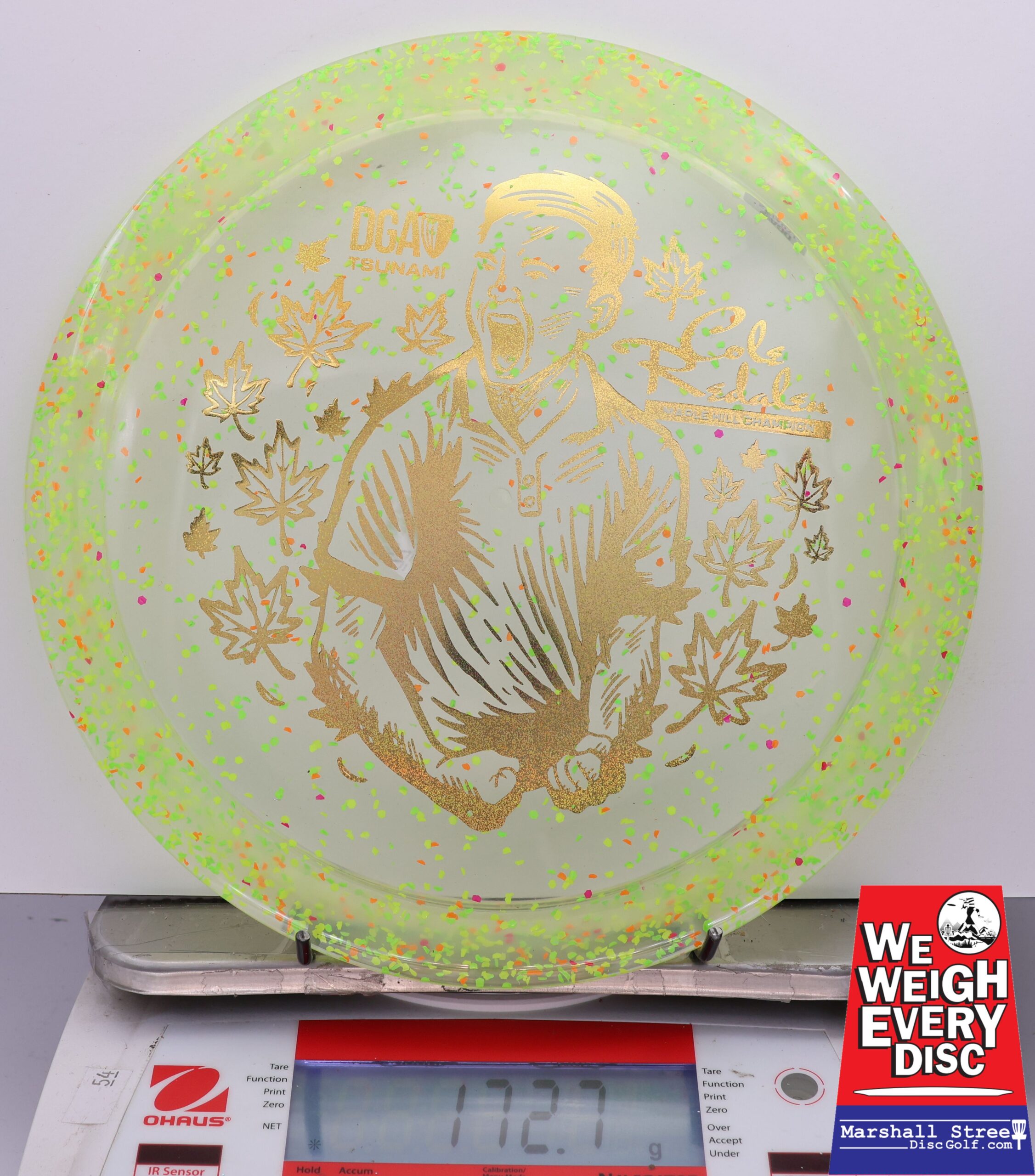 441286 Confetti Tsunami, Cole Redalen 2025 MVP Open Victory Edition - #22 Green, 173