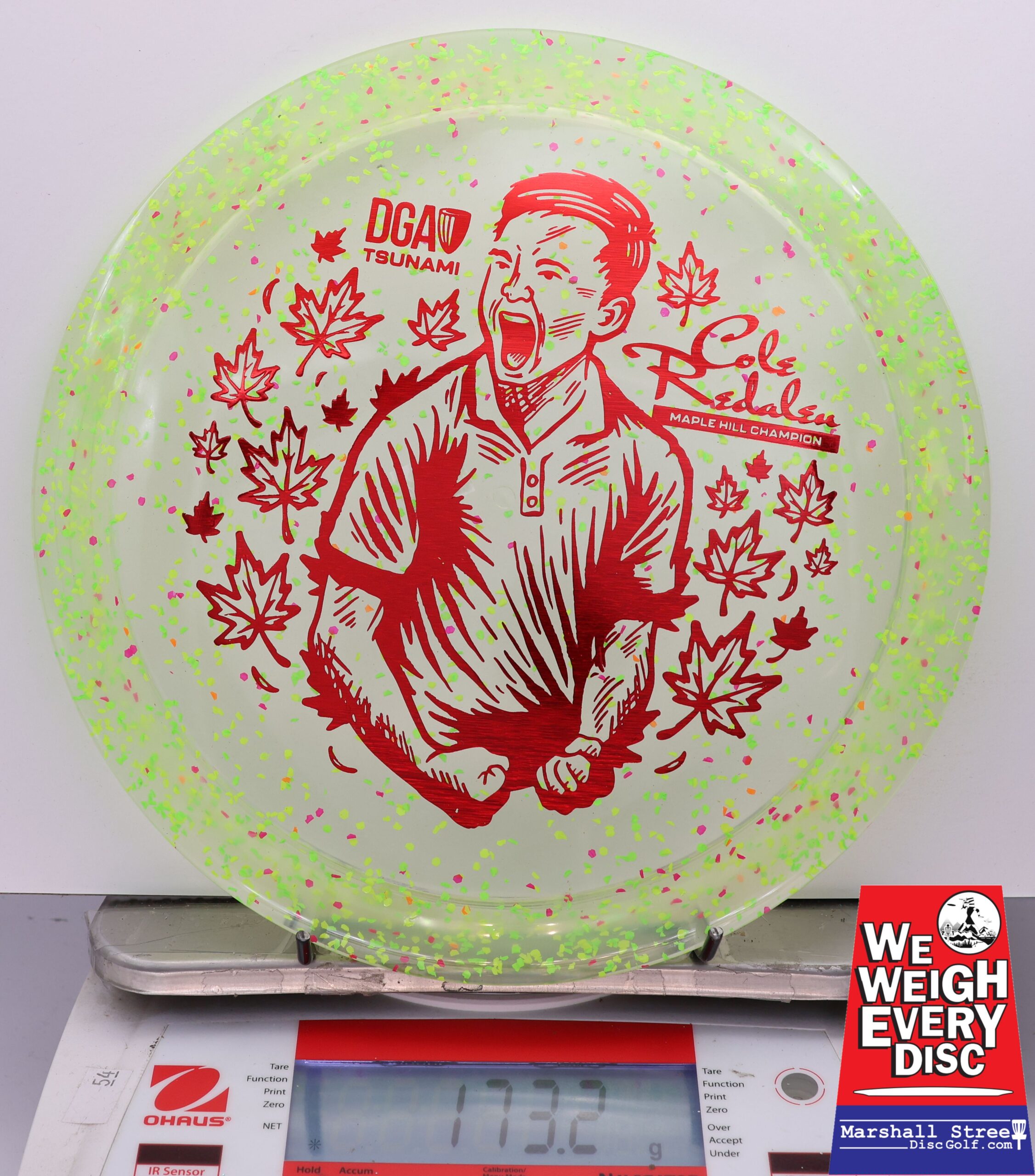 441287 Confetti Tsunami, Cole Redalen 2025 MVP Open Victory Edition - #23 Green, 173