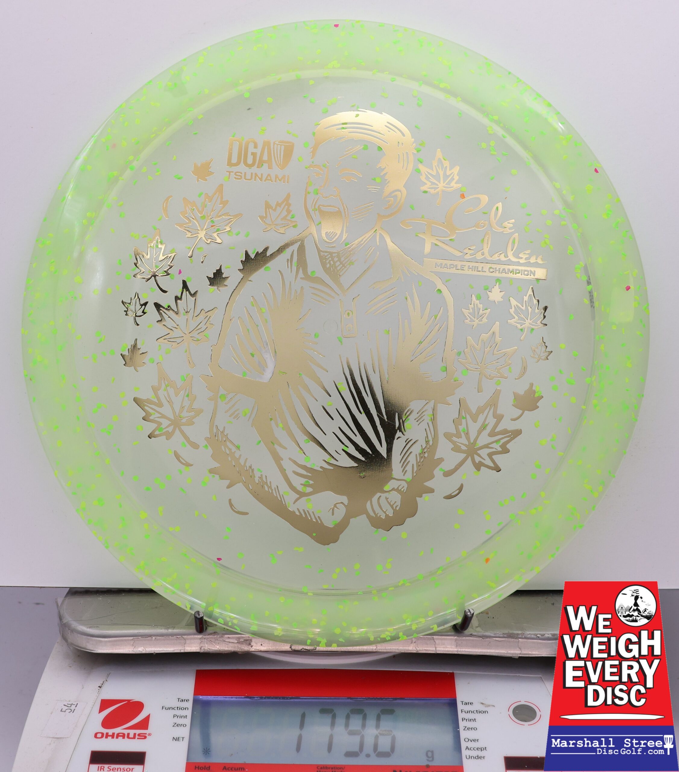 441288 Confetti Tsunami, Cole Redalen 2025 MVP Open Victory Edition - #24 Green, 180