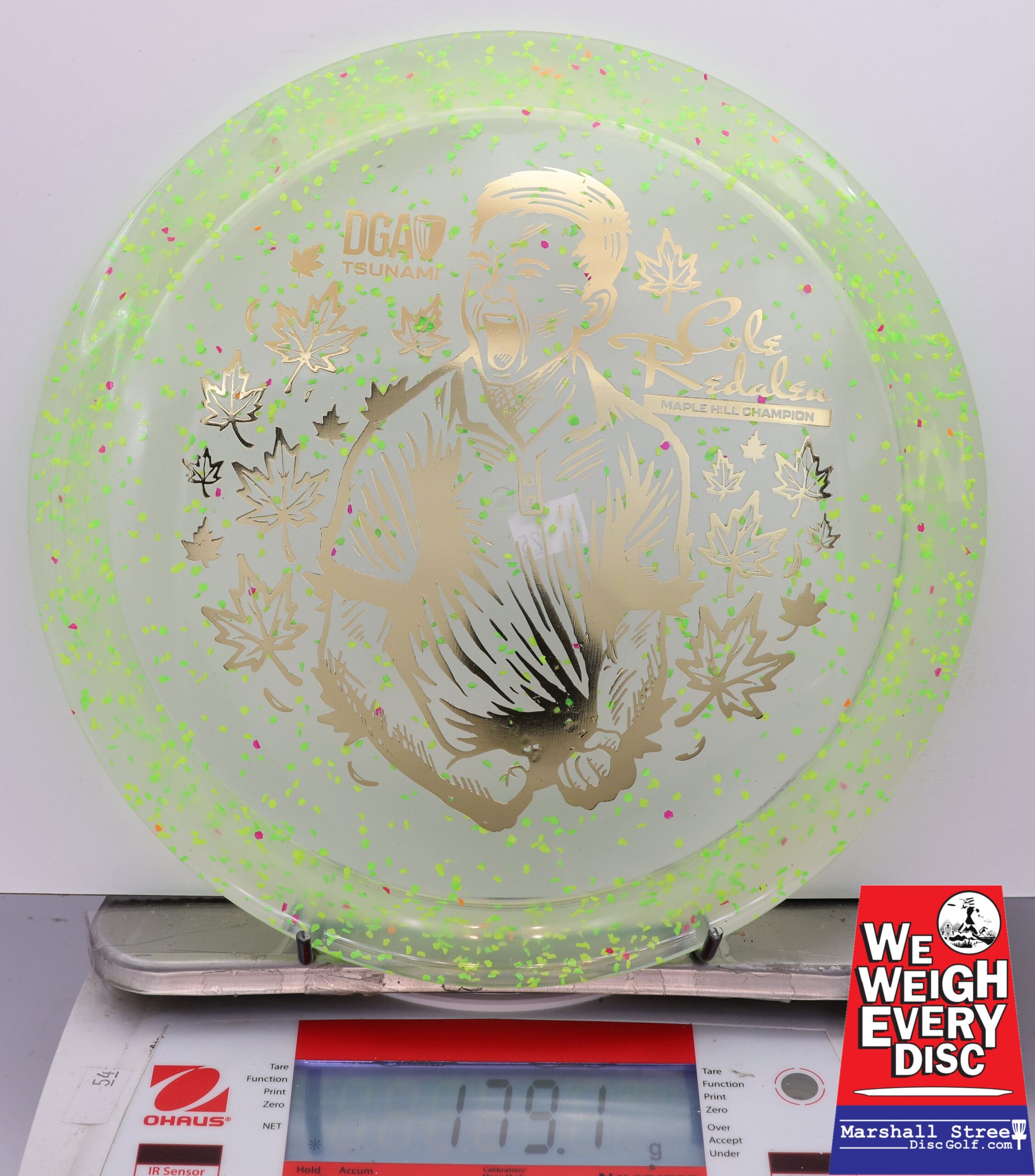 441289 Confetti Tsunami, Cole Redalen 2025 MVP Open Victory Edition - #25 Green, 179