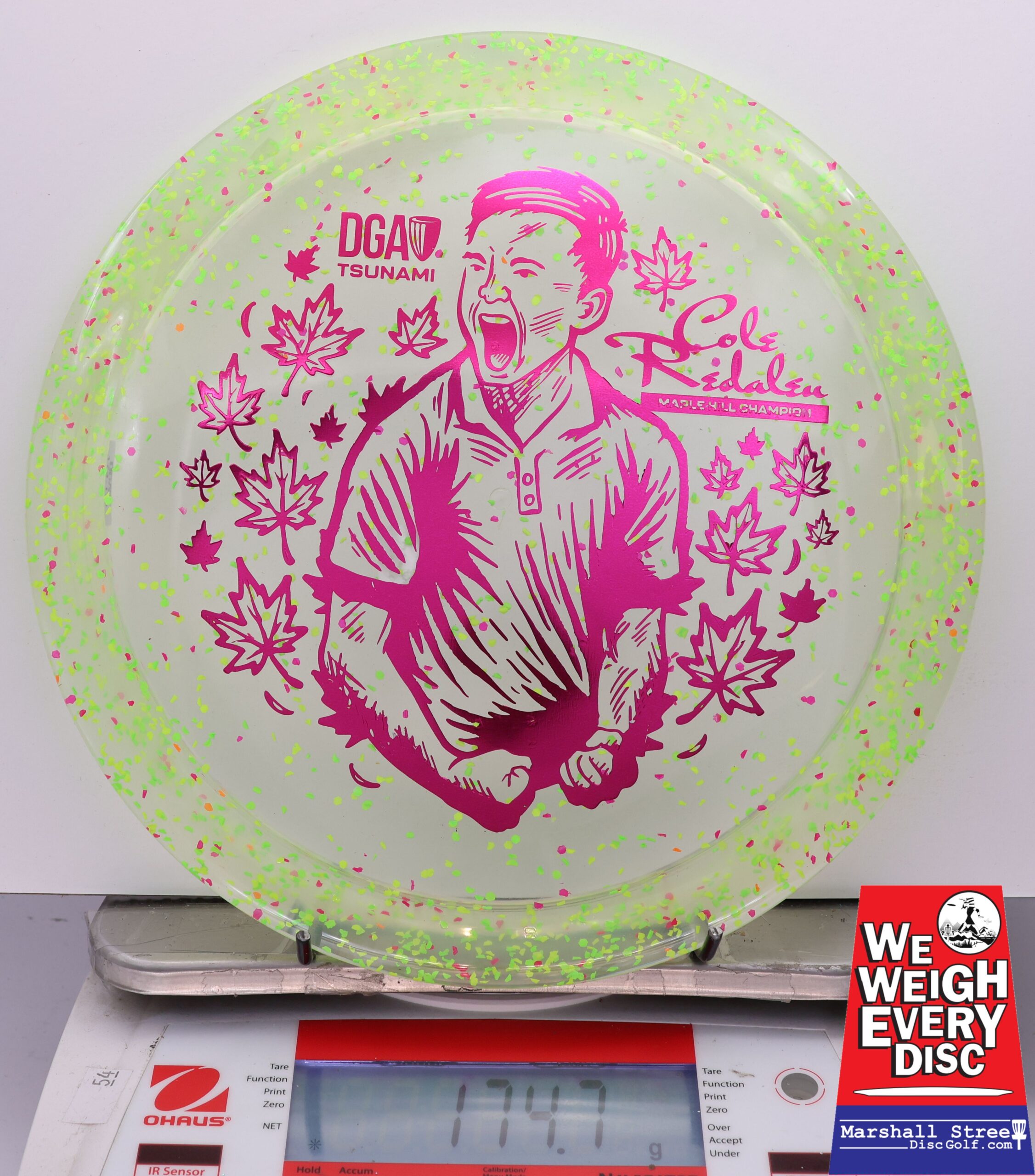 441290 Confetti Tsunami, Cole Redalen 2025 MVP Open Victory Edition - #26 Green, 175