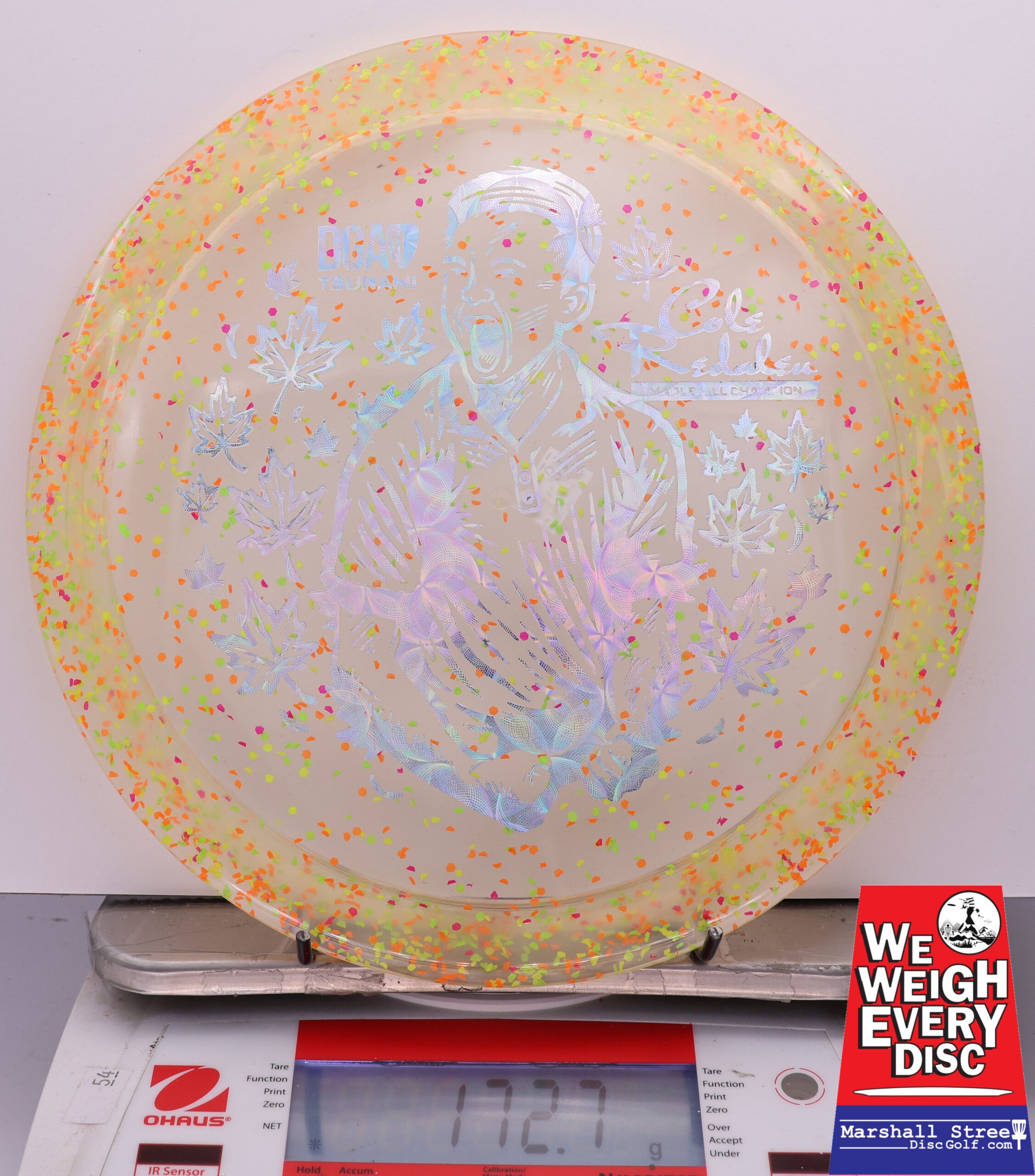 441295 Confetti Tsunami, Cole Redalen 2025 MVP Open Victory Edition - #31 Yellow, 173