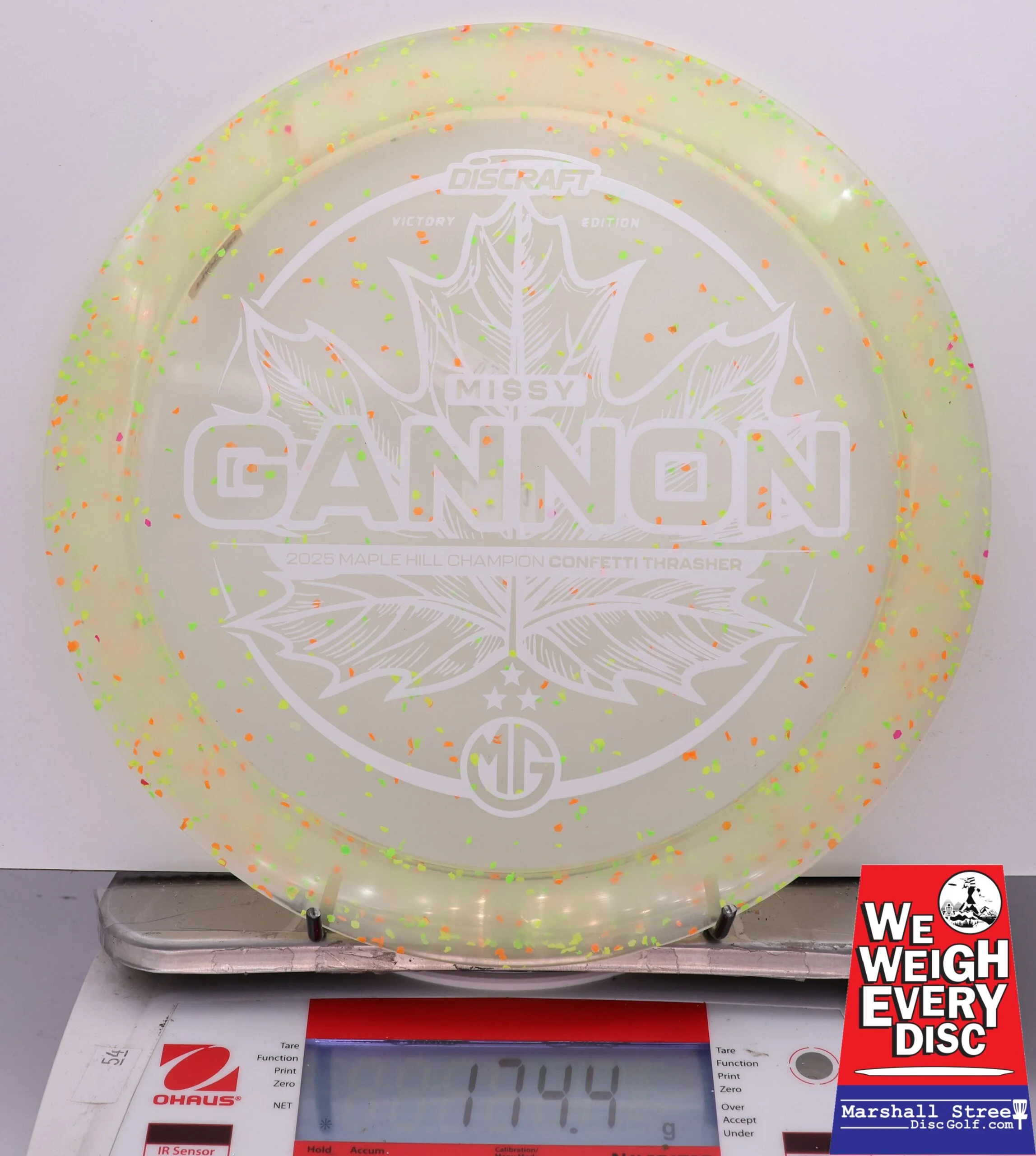 441324 Z Confetti Thrasher, Missy Gannon 2025 MVP Open Victory Edition - #01 YelloGrnOrng, 174