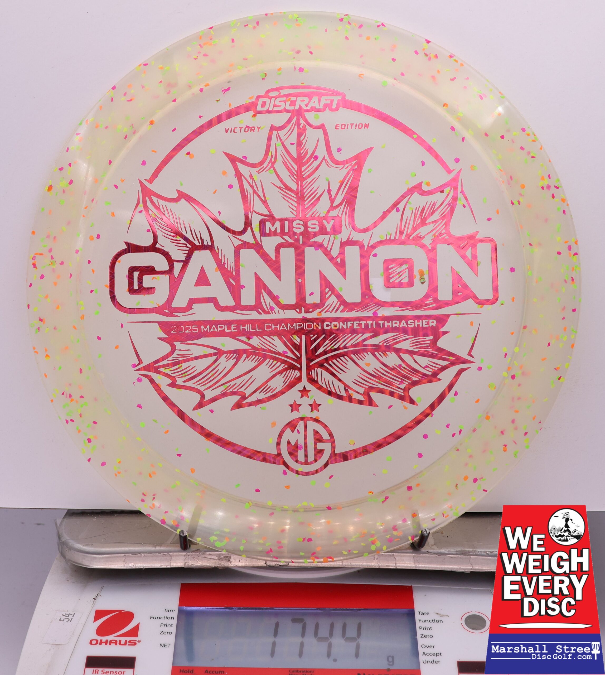 441327 Z Confetti Thrasher, Missy Gannon 2025 MVP Open Victory Edition - #04 PnkGrnYlo, 174