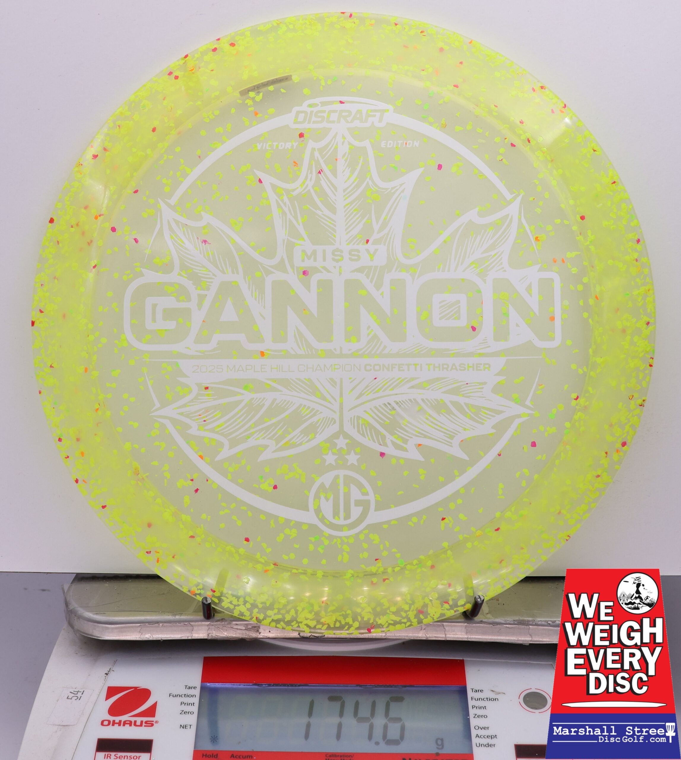 441328 Z Confetti Thrasher, Missy Gannon 2025 MVP Open Victory Edition - #05 Yellow, 175