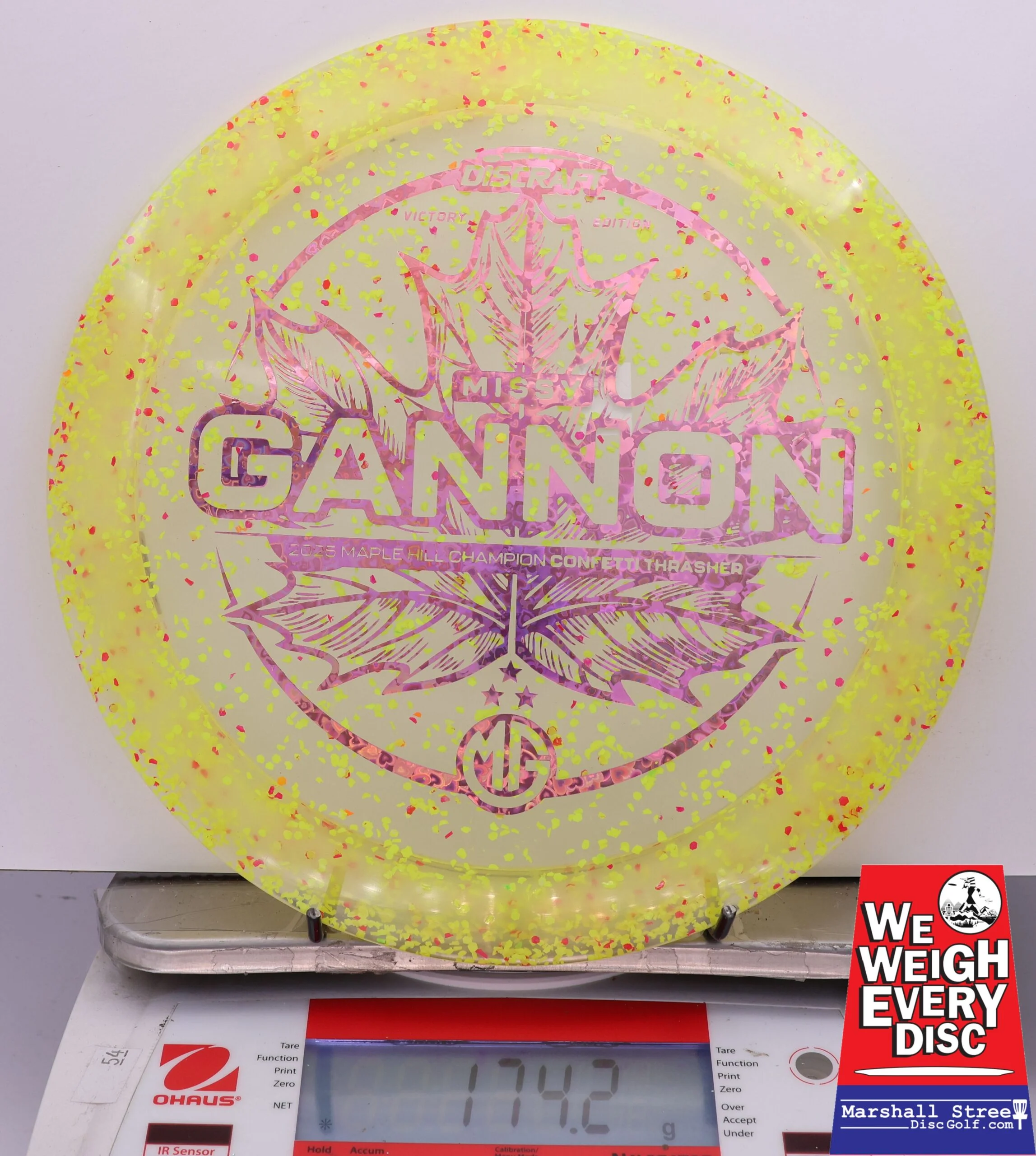 441331 Z Confetti Thrasher, Missy Gannon 2025 MVP Open Victory Edition - #08 Yellow, 174