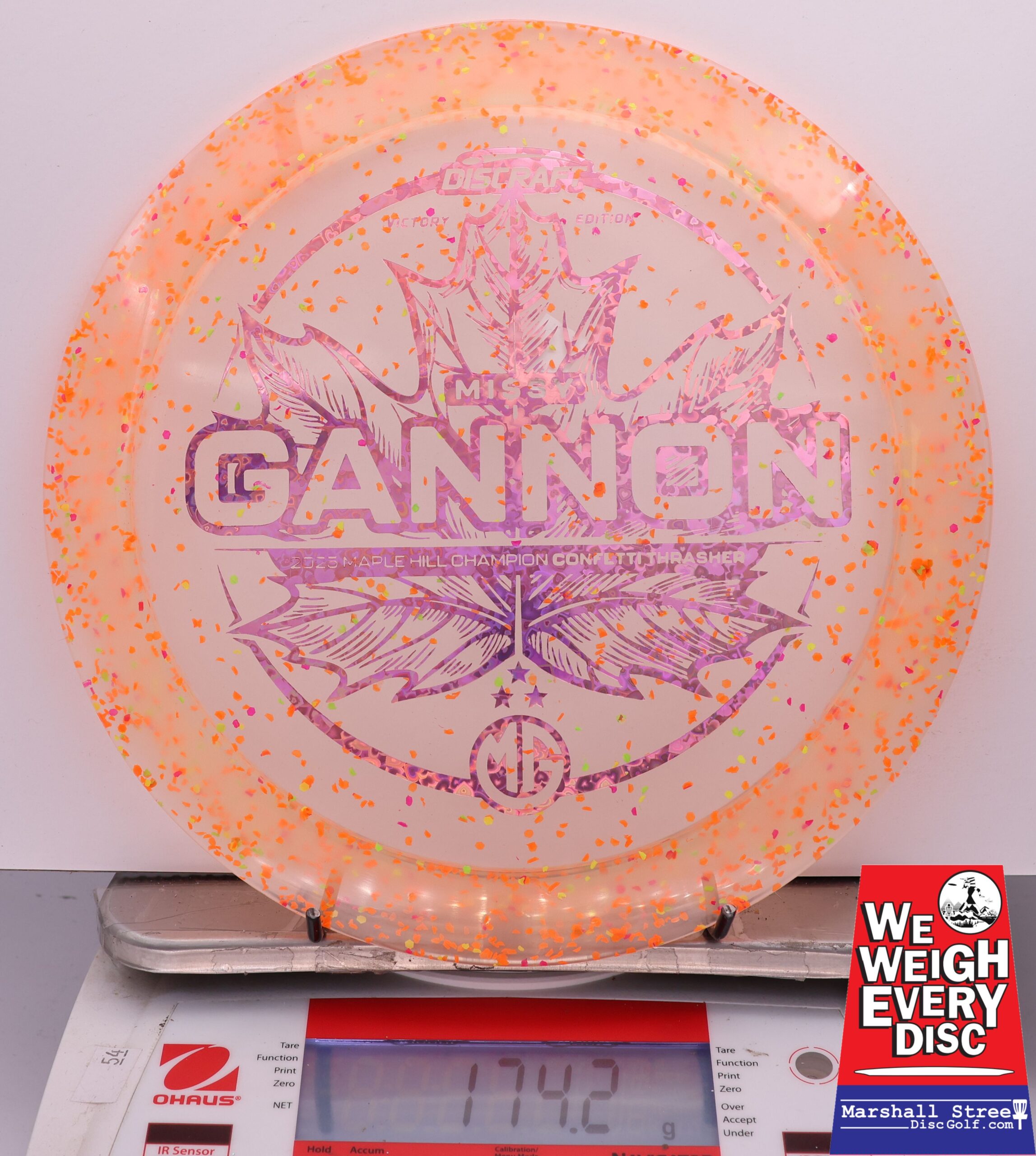 441340 Z Confetti Thrasher, Missy Gannon 2025 MVP Open Victory Edition - #17 Orange, 174