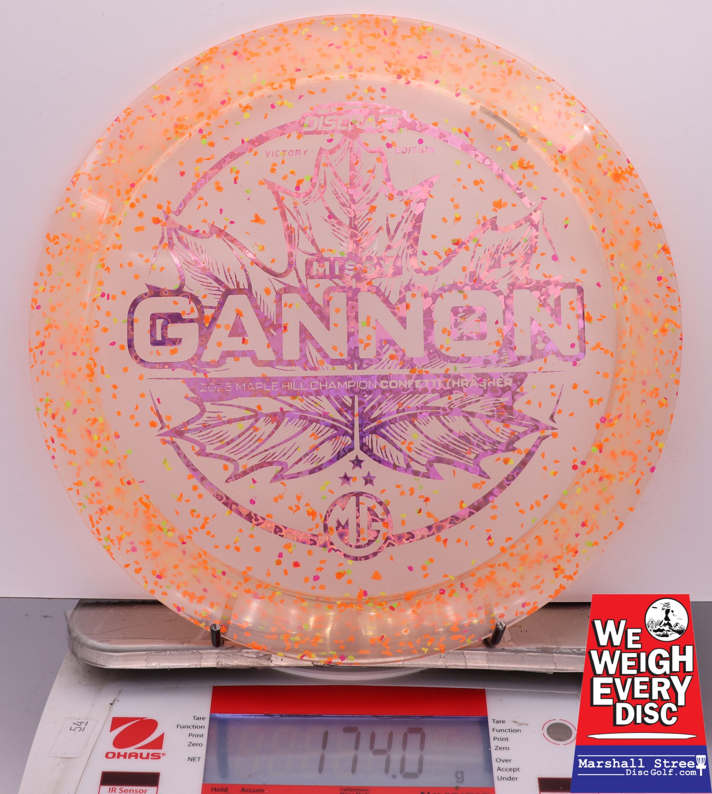 441341 Z Confetti Thrasher, Missy Gannon 2025 MVP Open Victory Edition - #18 Orange, 174