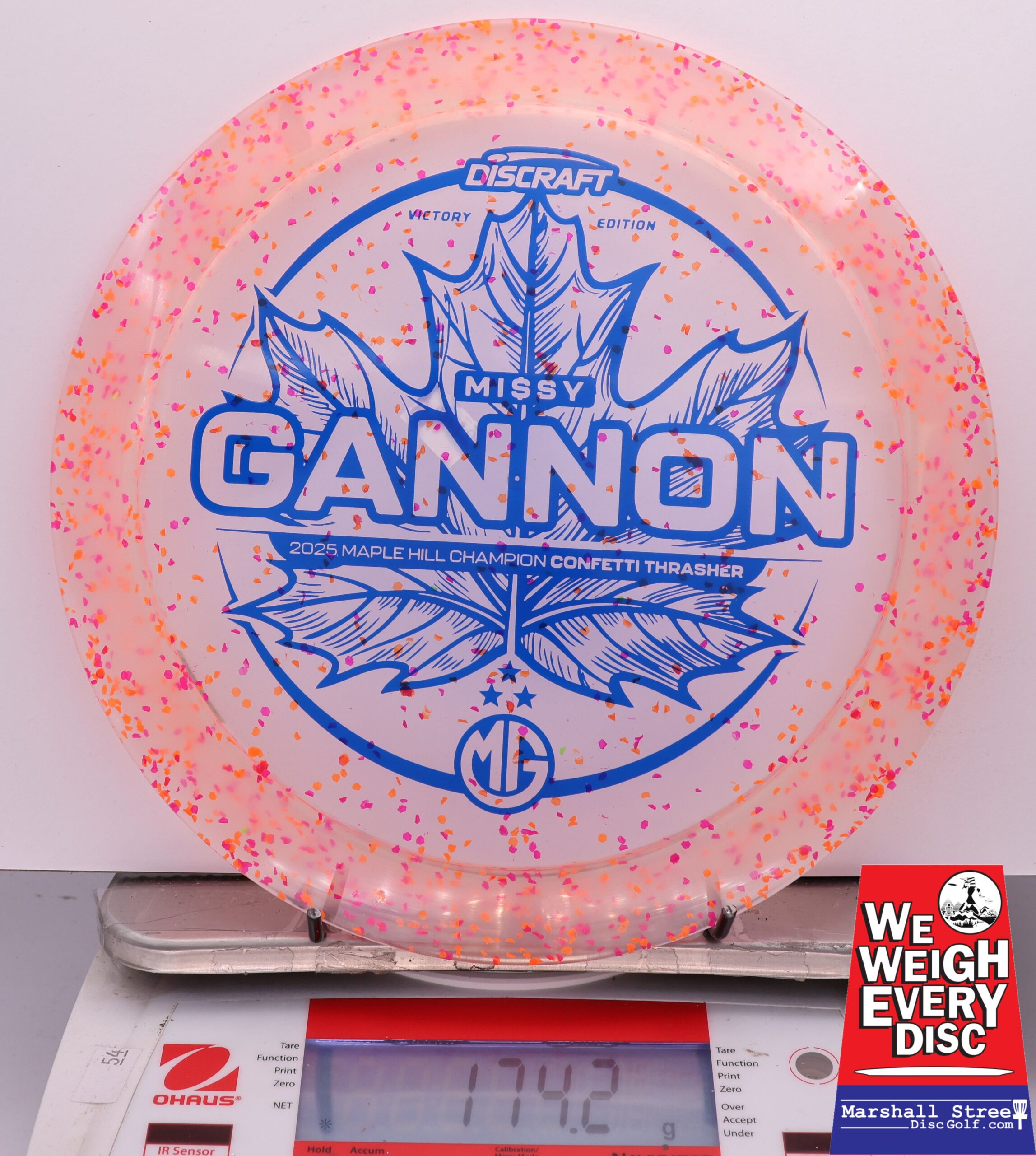 441342 Z Confetti Thrasher, Missy Gannon 2025 MVP Open Victory Edition - #19 PinkOrange, 174