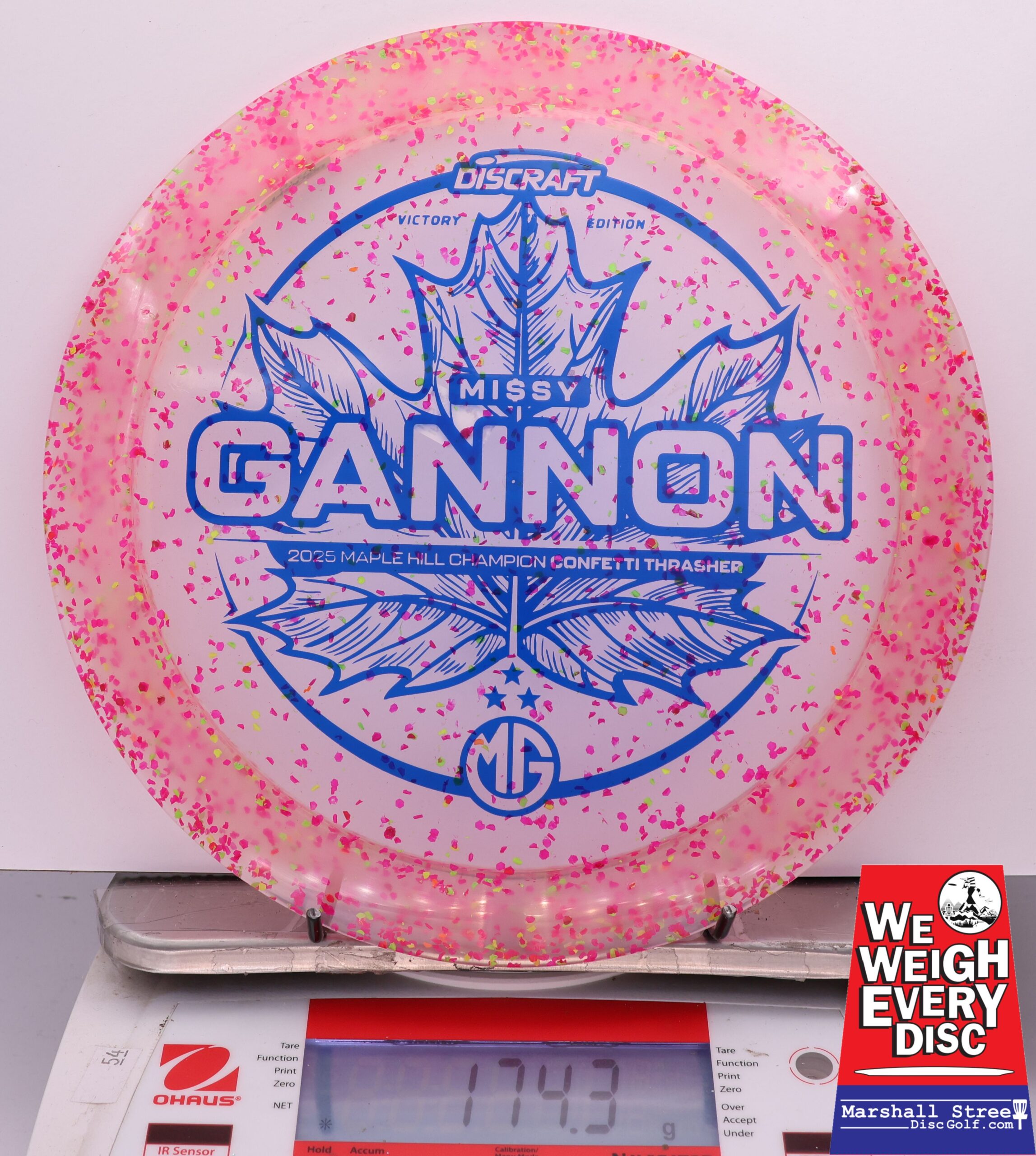 441344 Z Confetti Thrasher, Missy Gannon 2025 MVP Open Victory Edition - #21 Pink, 174
