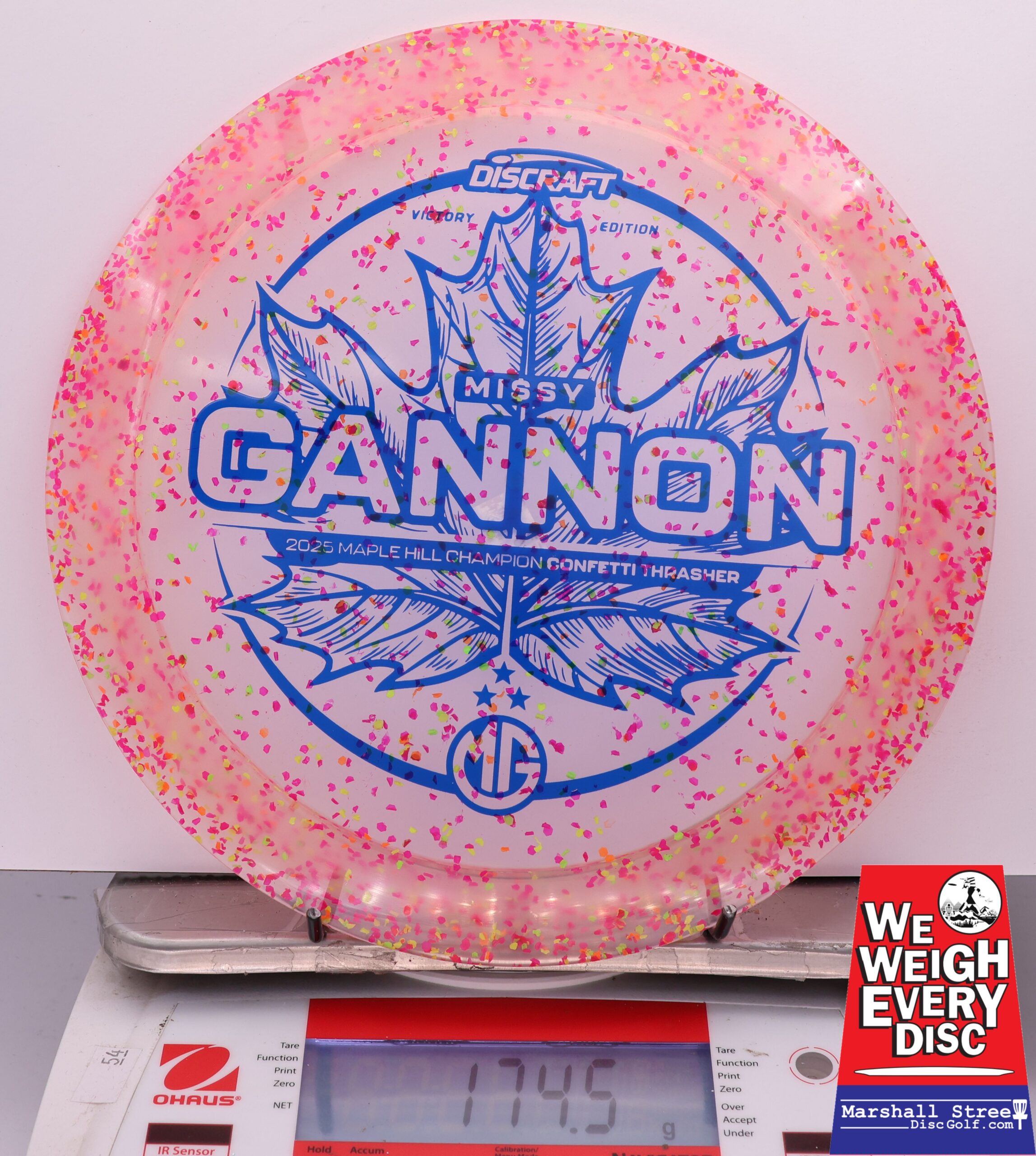 441346 Z Confetti Thrasher, Missy Gannon 2025 MVP Open Victory Edition - #23 Pink, 175