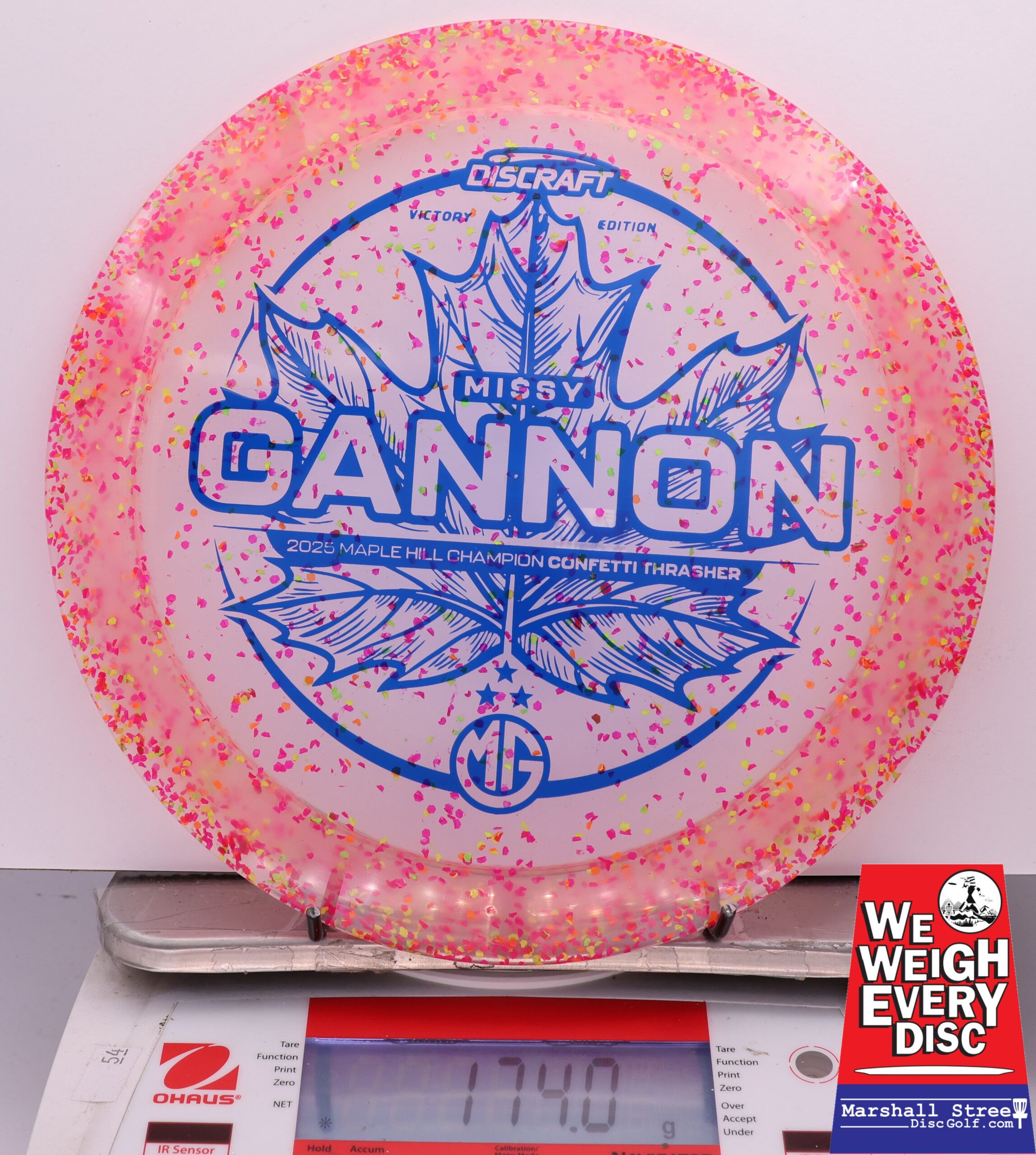 441347 Z Confetti Thrasher, Missy Gannon 2025 MVP Open Victory Edition - #24 Pink, 174