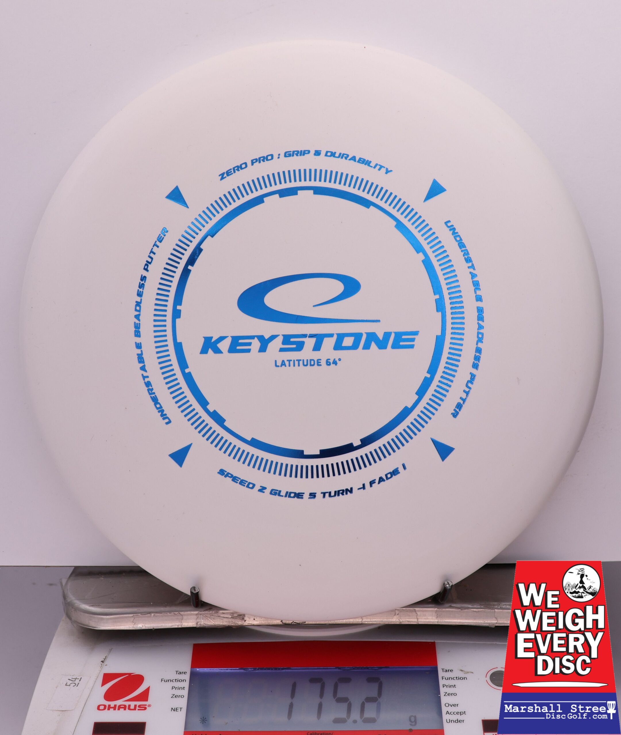 441413 Zero Pro Keystone - #02 White, 175