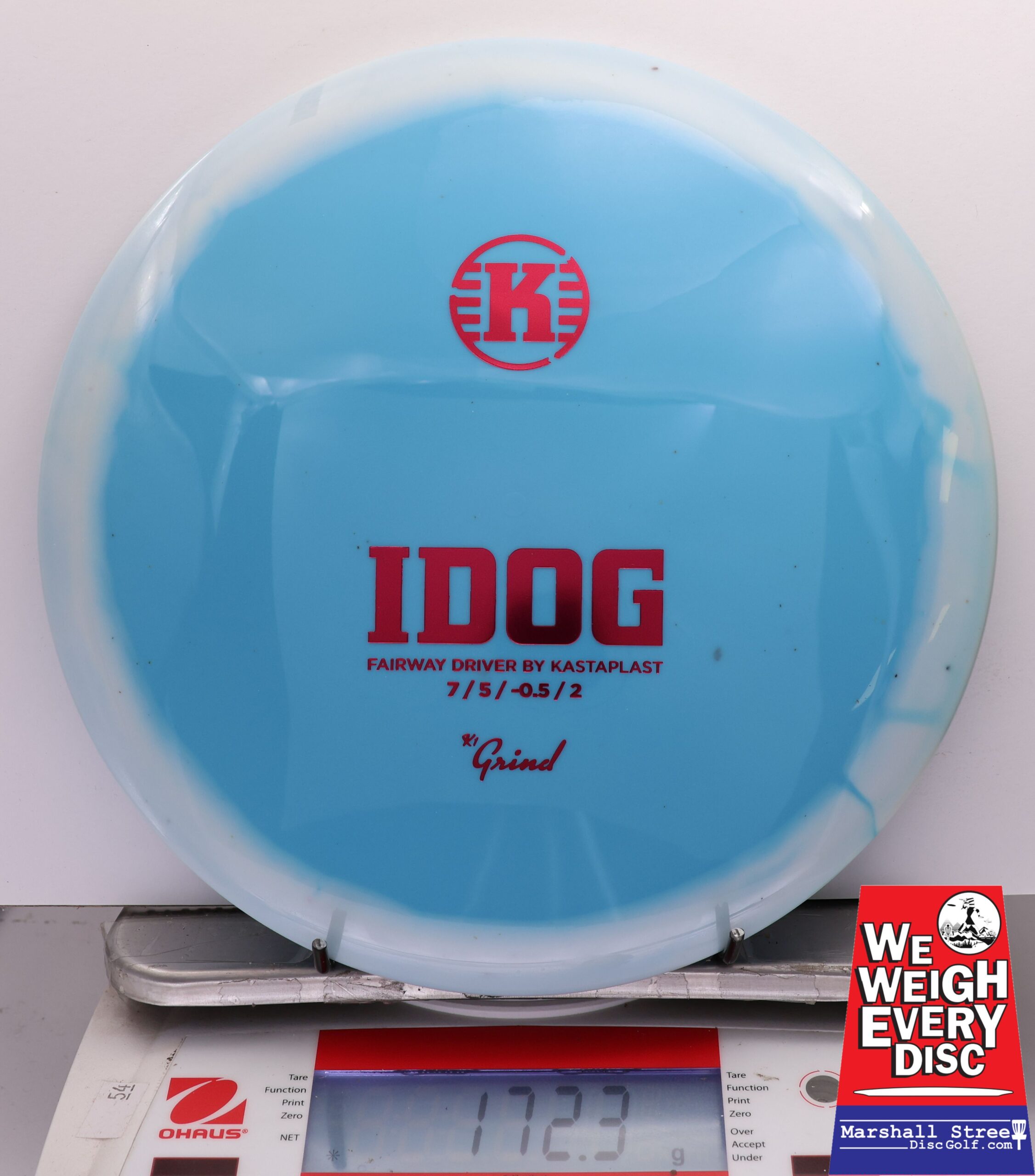 441452 K1 Grind Idog - #733 White-Blue, 172