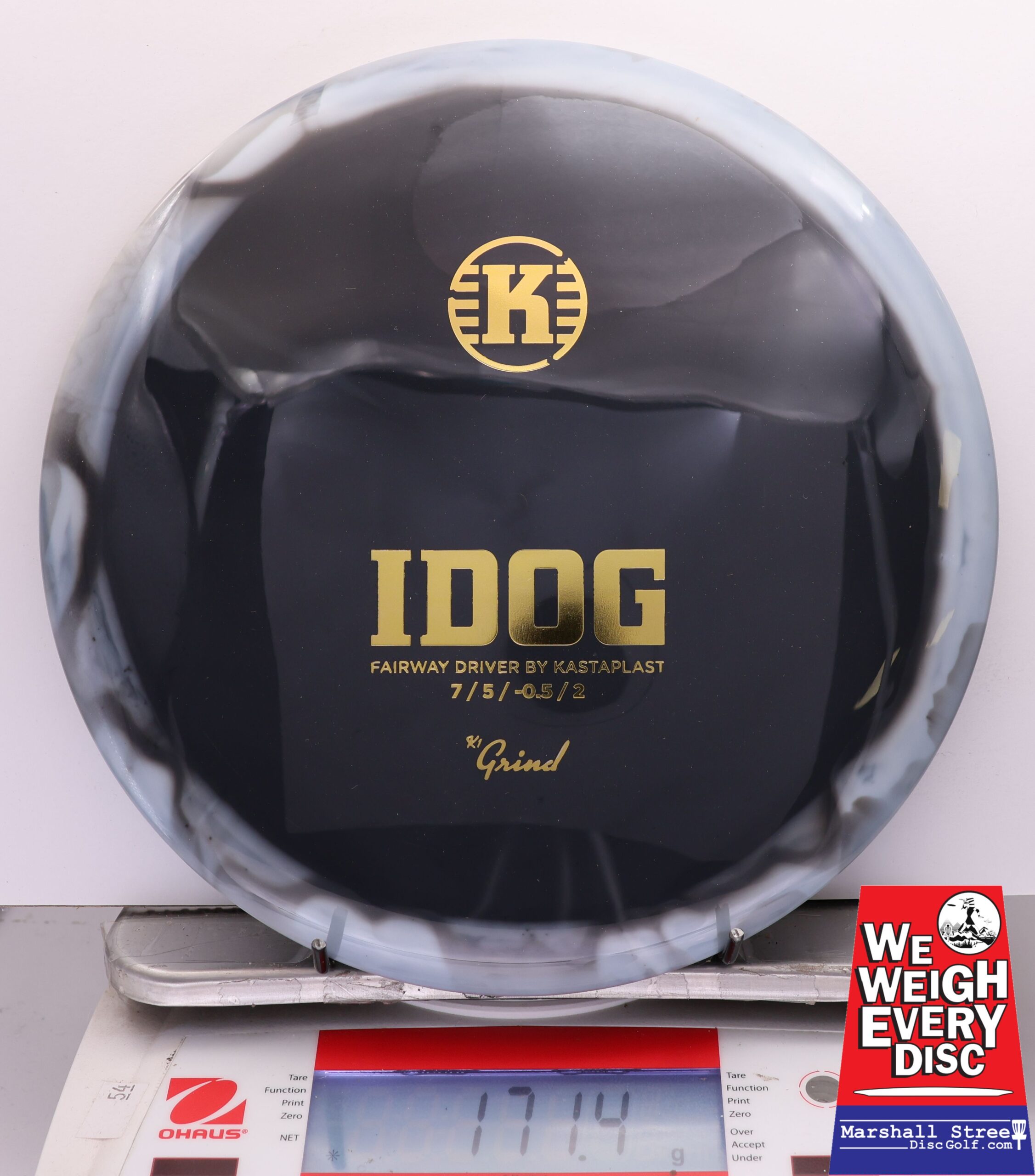 441453 K1 Grind Idog - #734 White-Black, 171