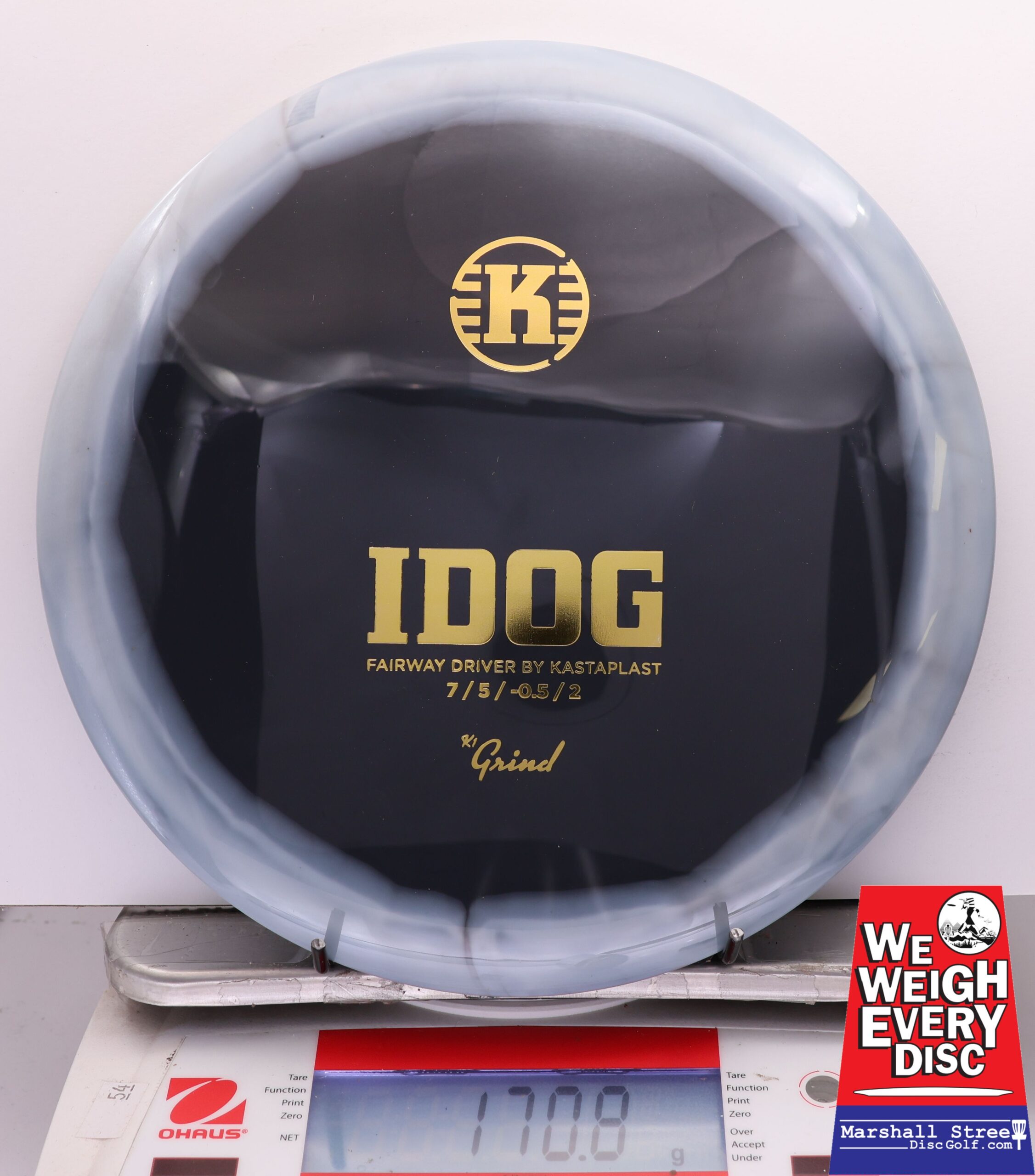 441454 K1 Grind Idog - #735 White-Black, 171