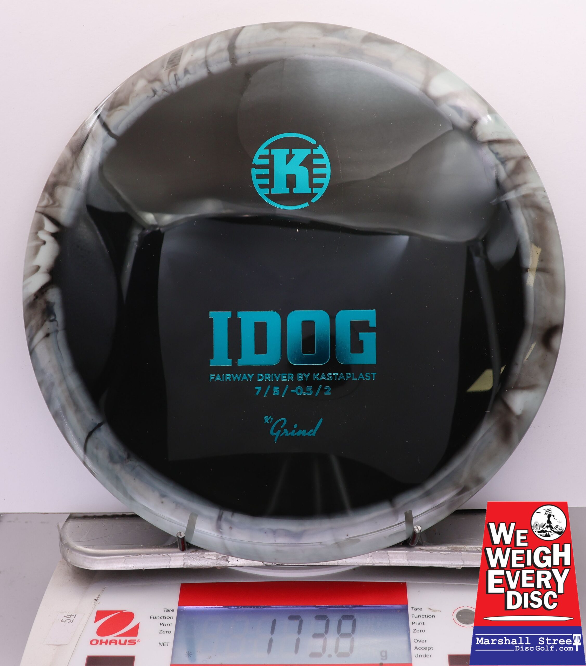 441455 K1 Grind Idog - #736 White-Black, 174