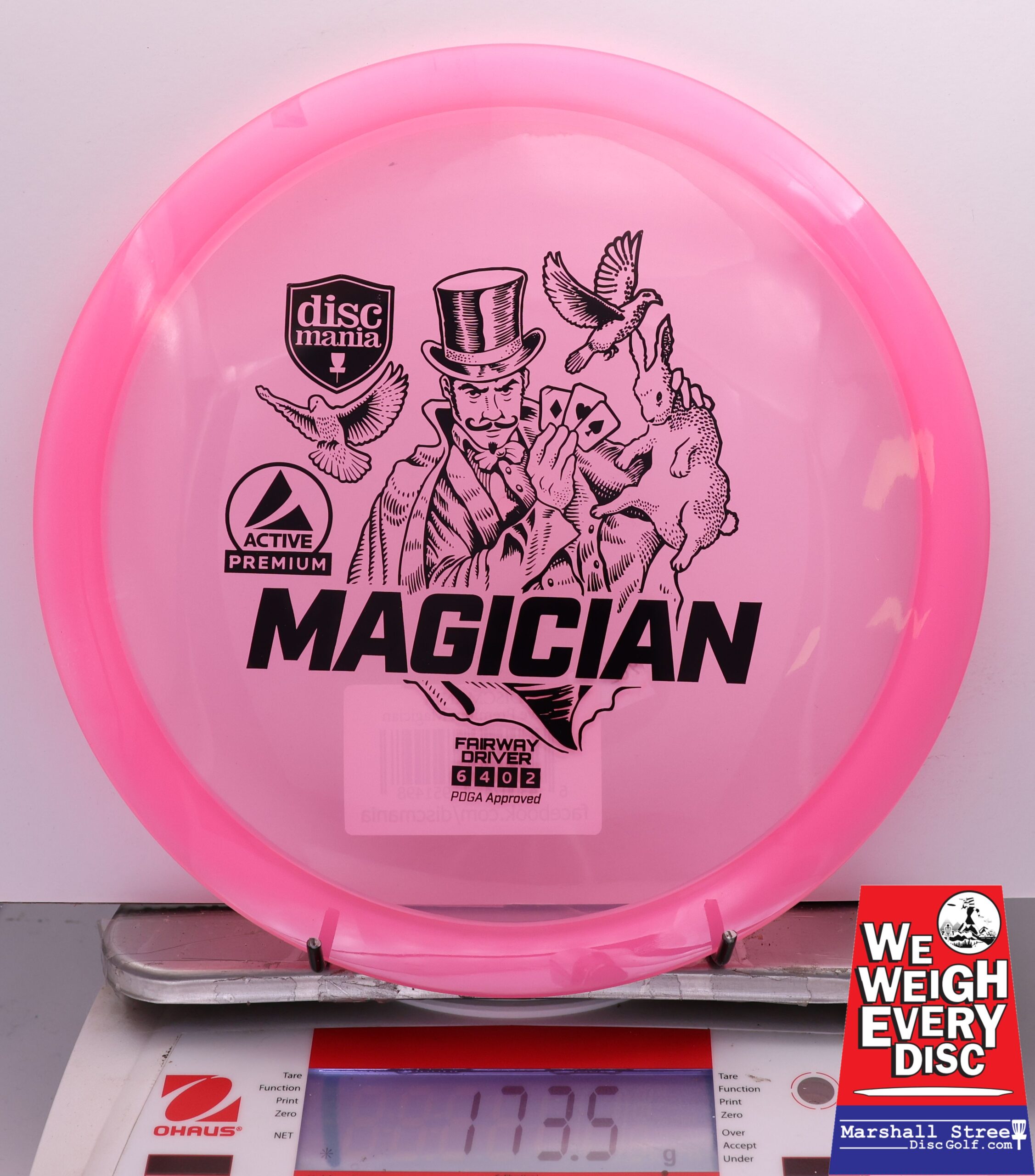 441537 Active Premium Magician - #736 Pink, 174