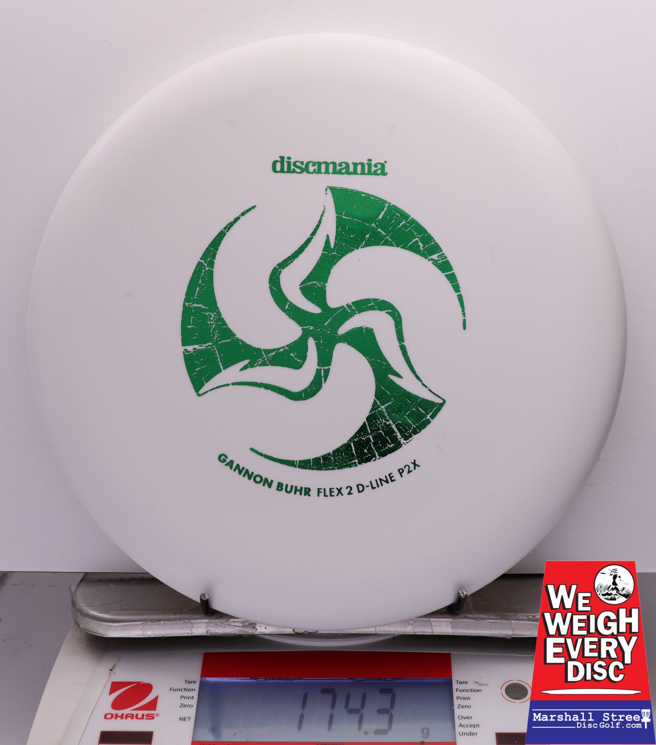 441588 D-Line P2X, Flex 2 - Huk Lab - Gannon Buhr Signature Series - #732 White, 174