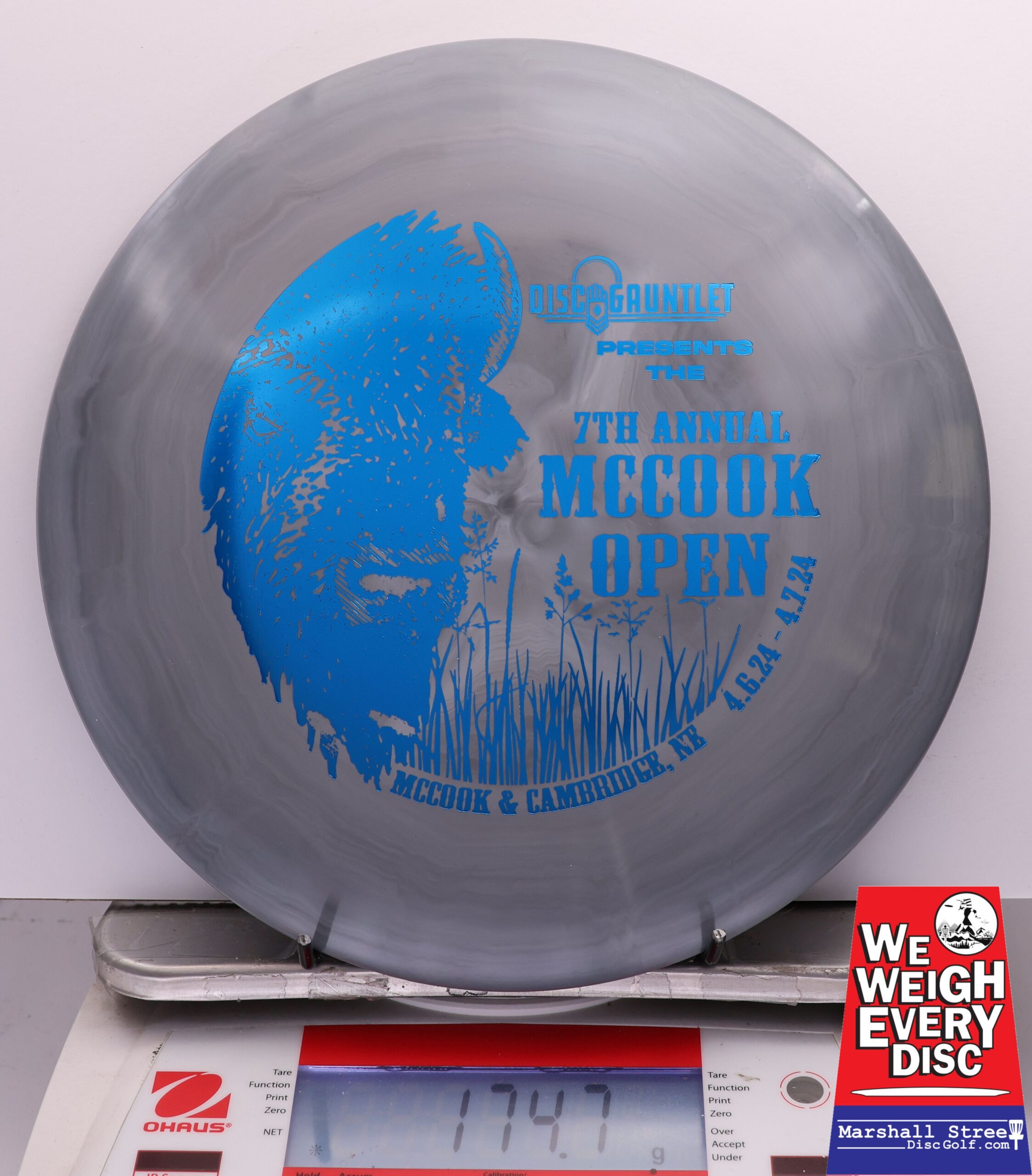 441691 X-Out Swirly S-Line FD - #731 Gray, 175