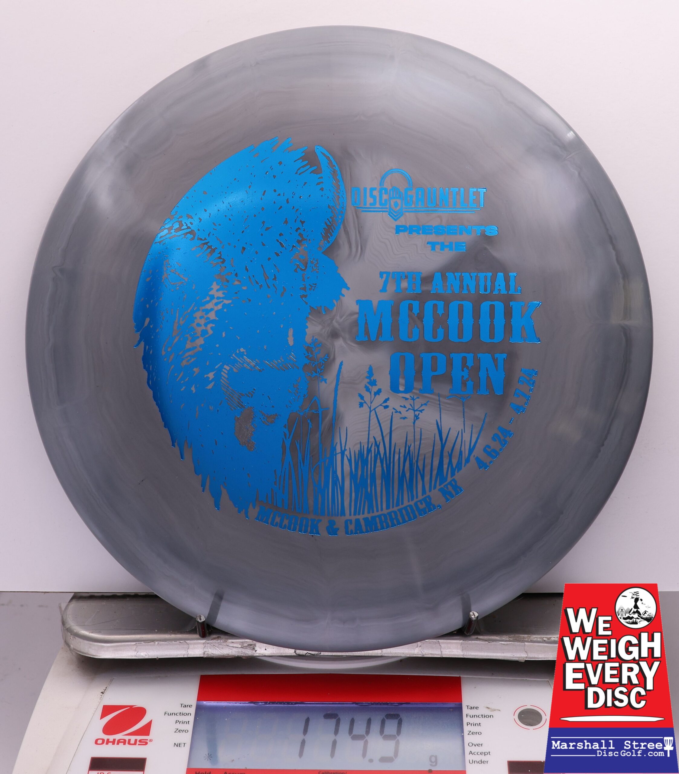 441692 X-Out Swirly S-Line FD - #732 Gray, 175