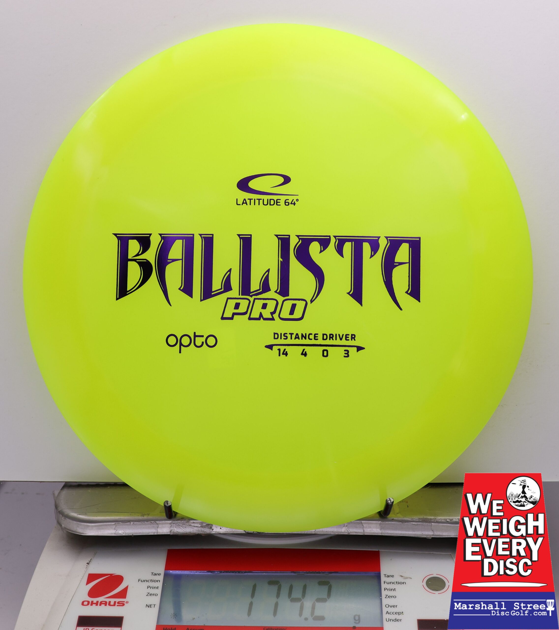 441918 Opto Ballista Pro - #734 Yellow, 174