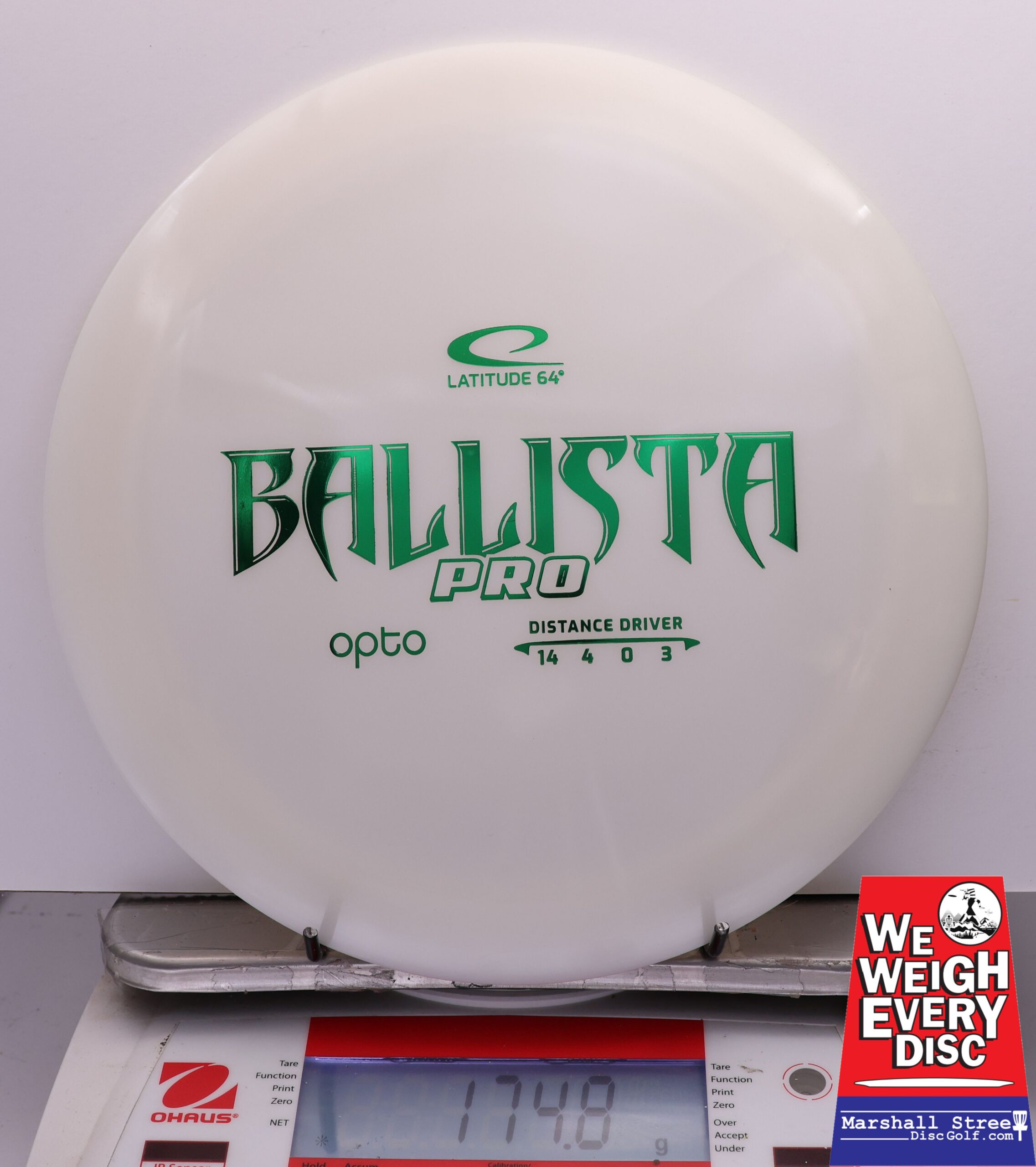441920 Opto Ballista Pro - #736 White, 175