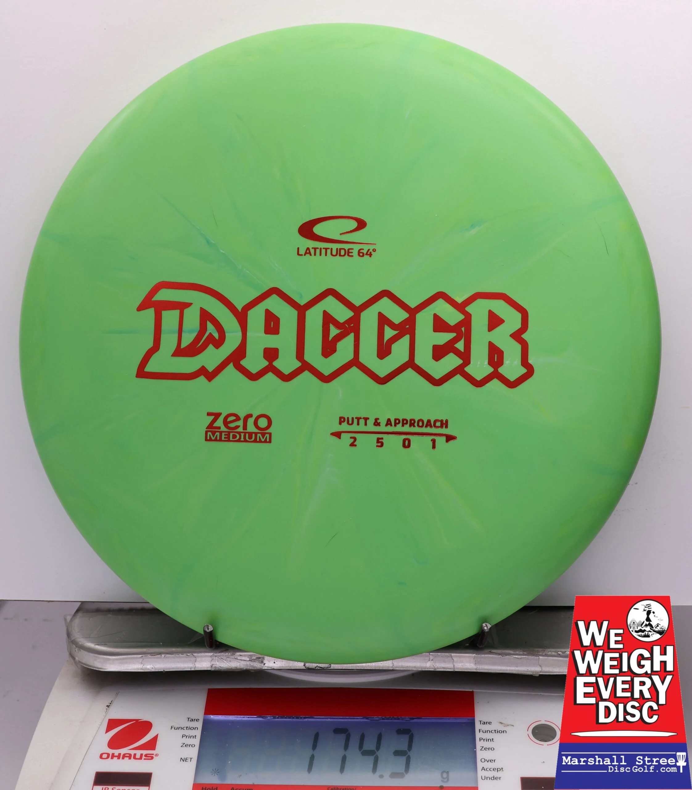 442054 Zero Medium Dagger - #732 Green, 174