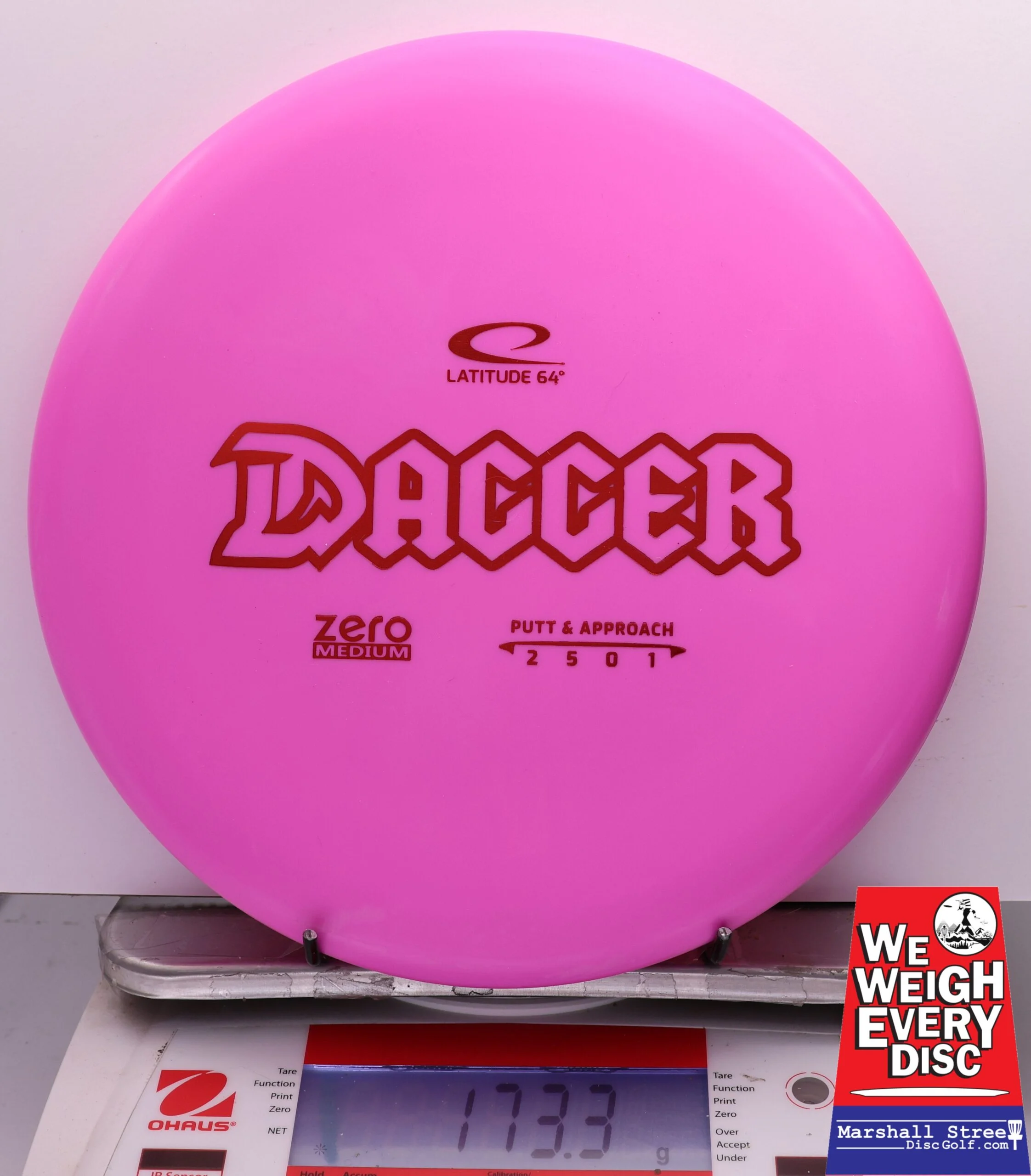 442060 Zero Medium Dagger - #738 Pink, 173