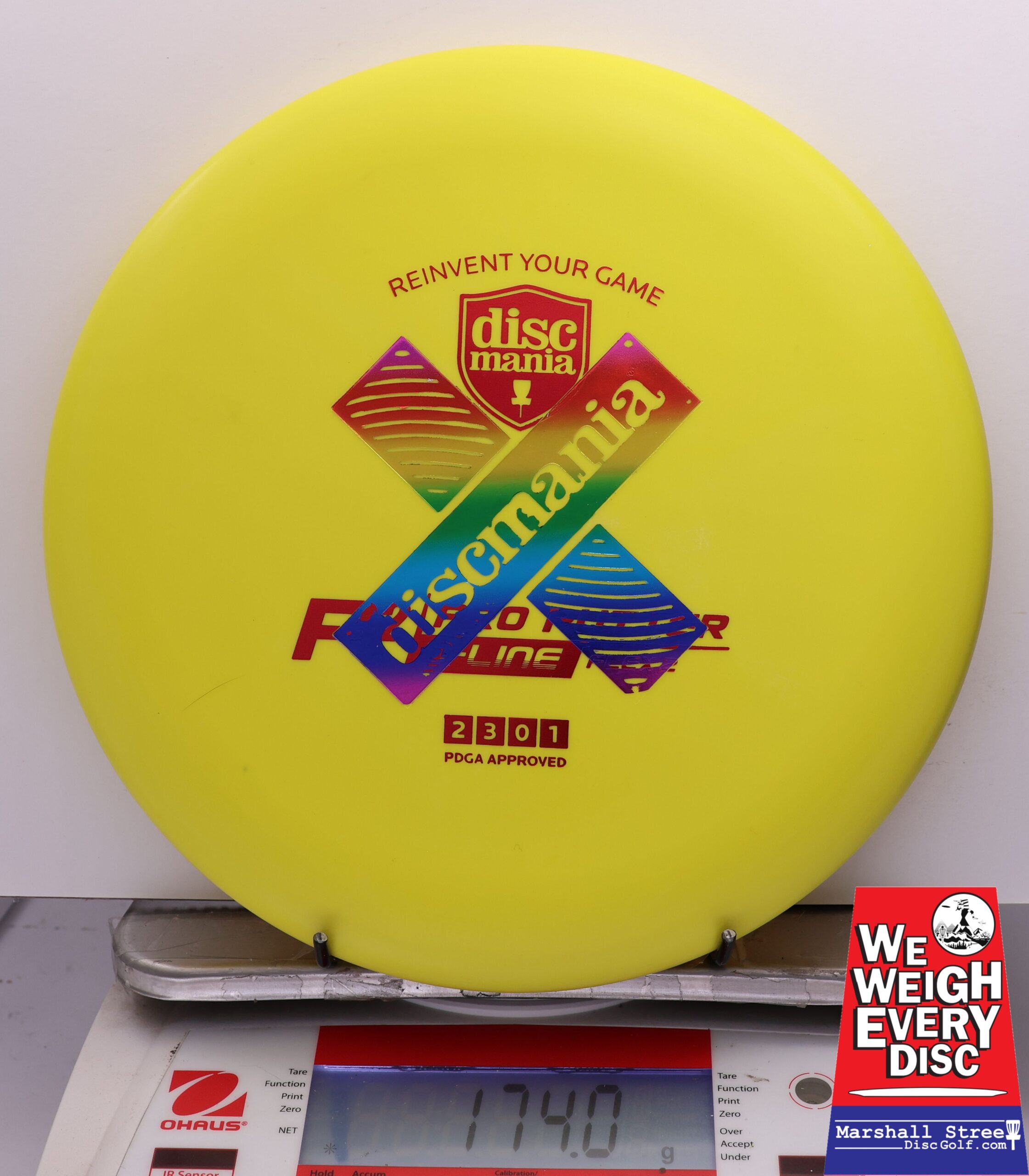 442166 X-Out D-Line P2, Flex 2 - #735 Yellow, 174