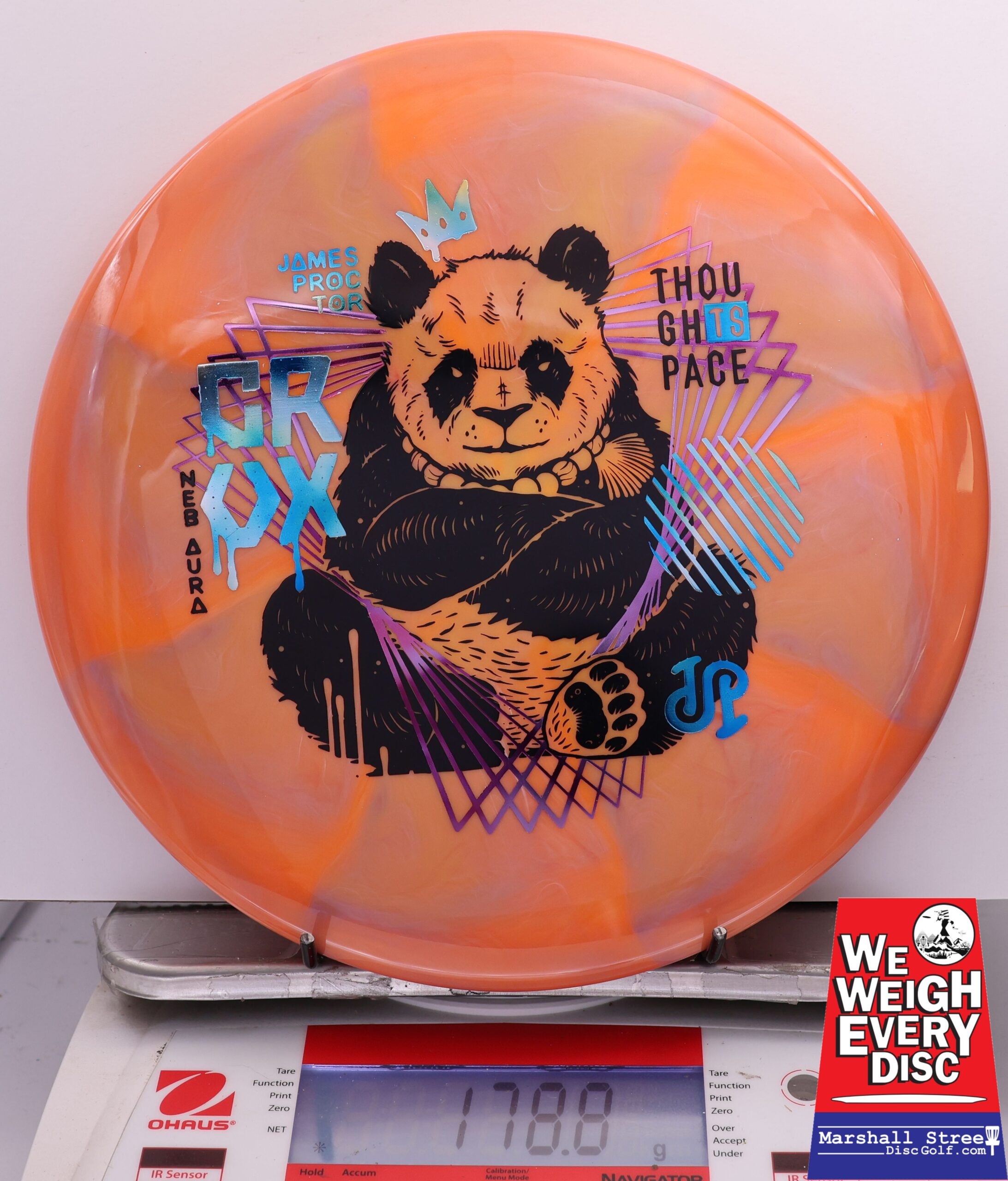 442431 Nebula Aura Crux, James Proctor 2024 Tour Series - #19 Orange, 179