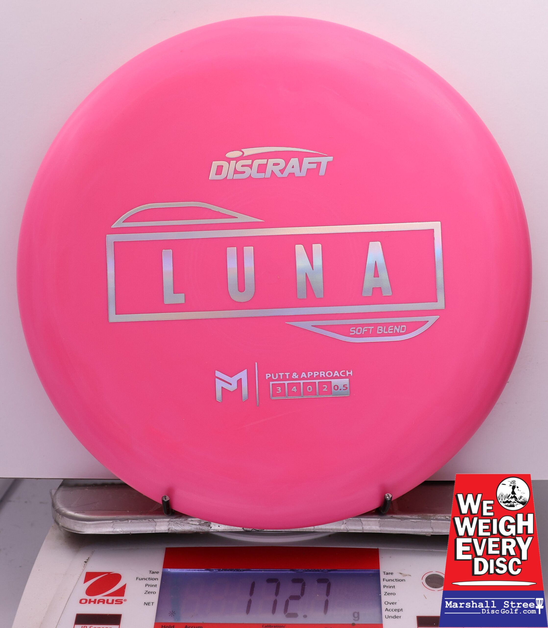 442674 Putter Line Soft Luna, Paul McBeth - #628 Pink, 173