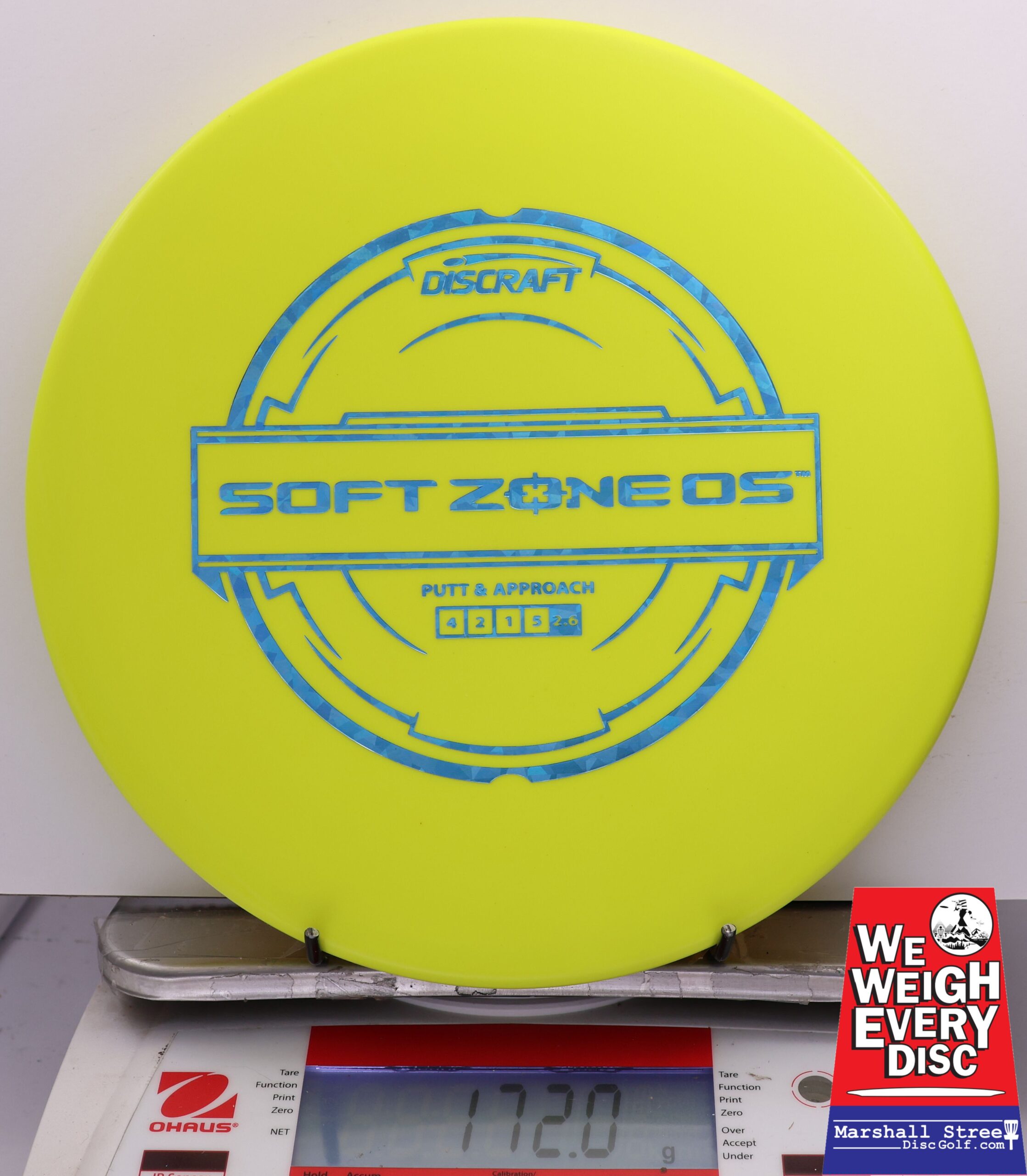 442757 Putter Line Soft Zone OS - #621 Yellow, 172