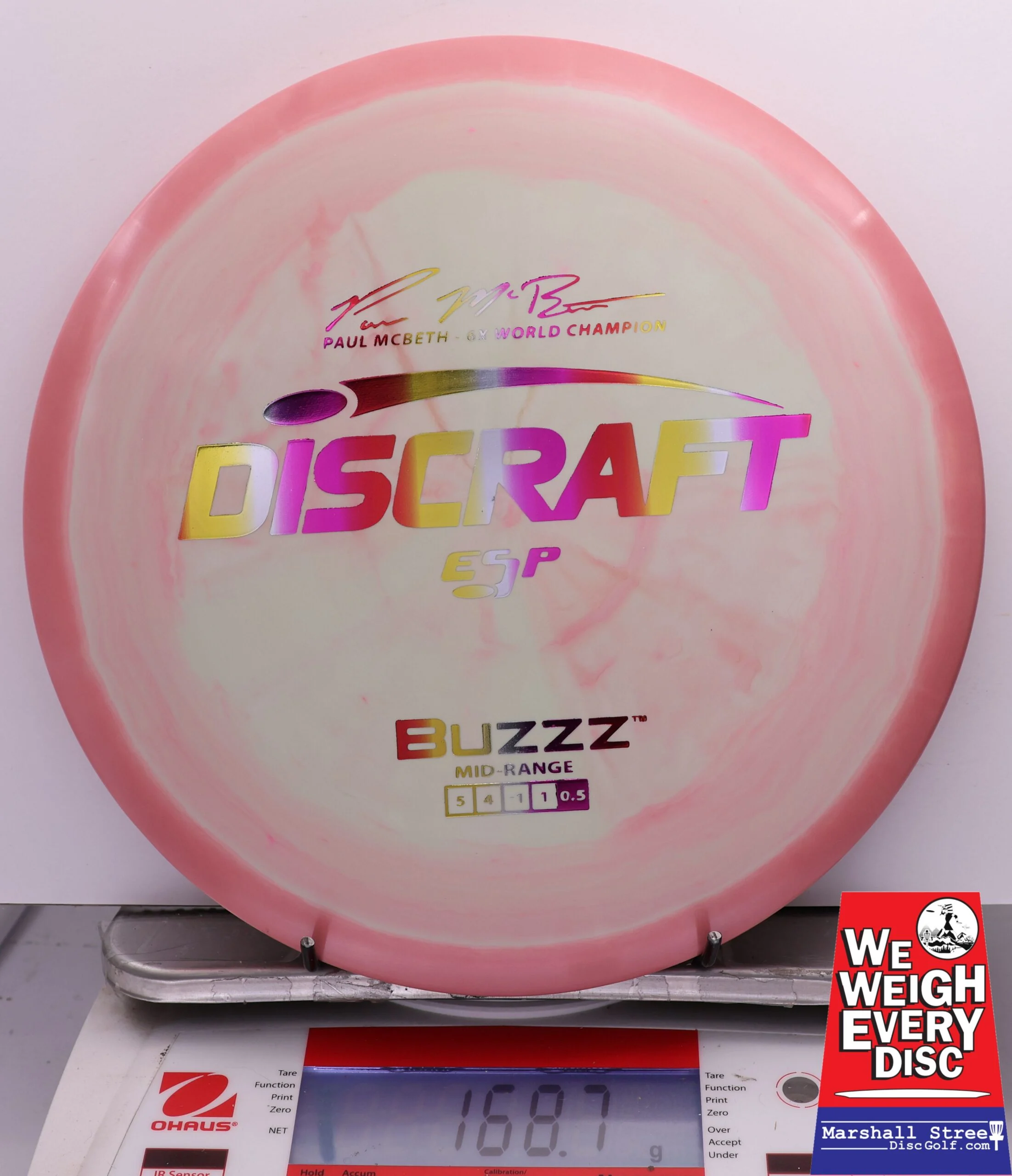 443118 ESP Buzzz, Paul McBeth 6X - #626 Mauve, 169