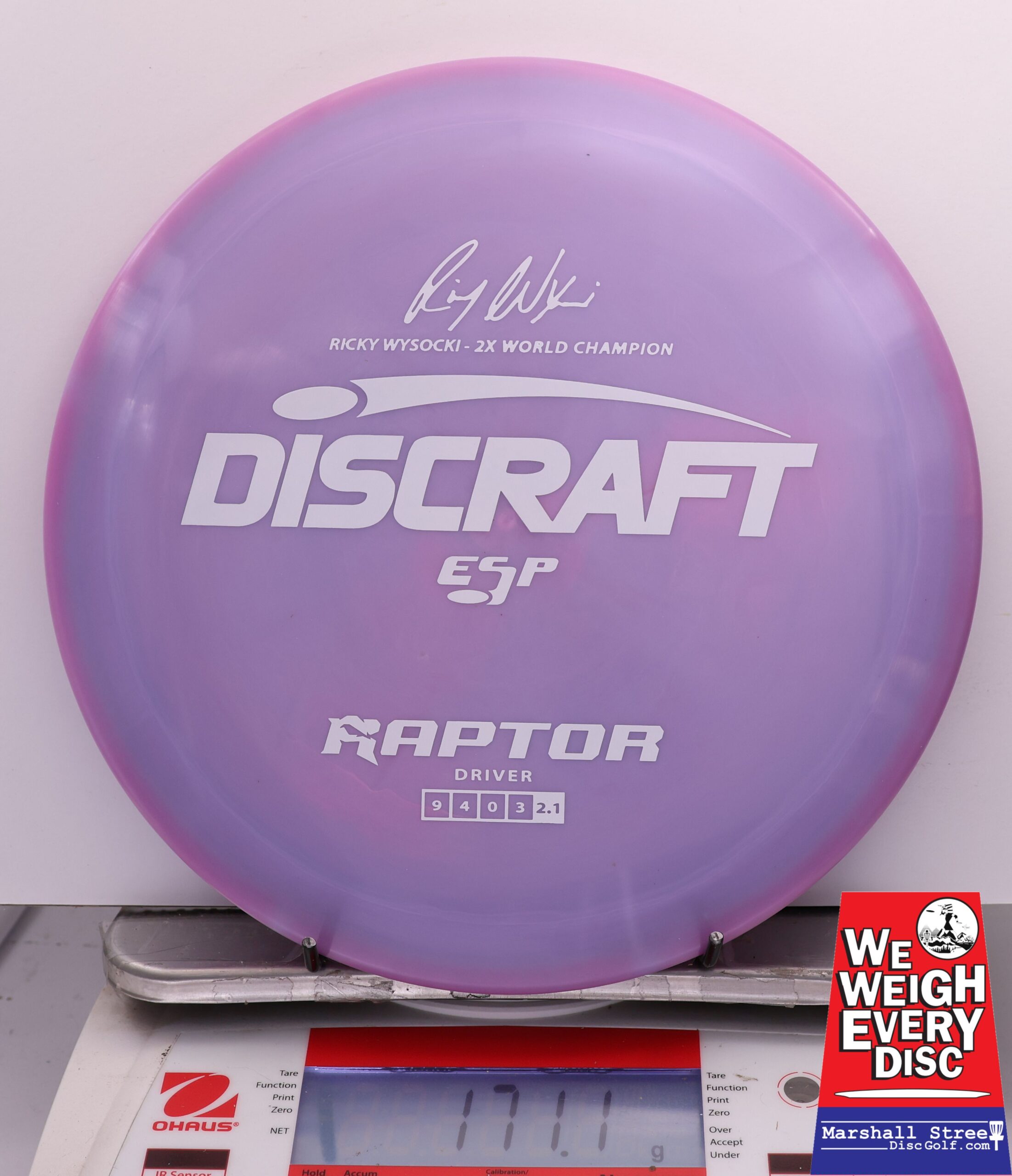 443201 ESP Raptor, Ricky Wysocki 2X - #624 PinkPurple, 171