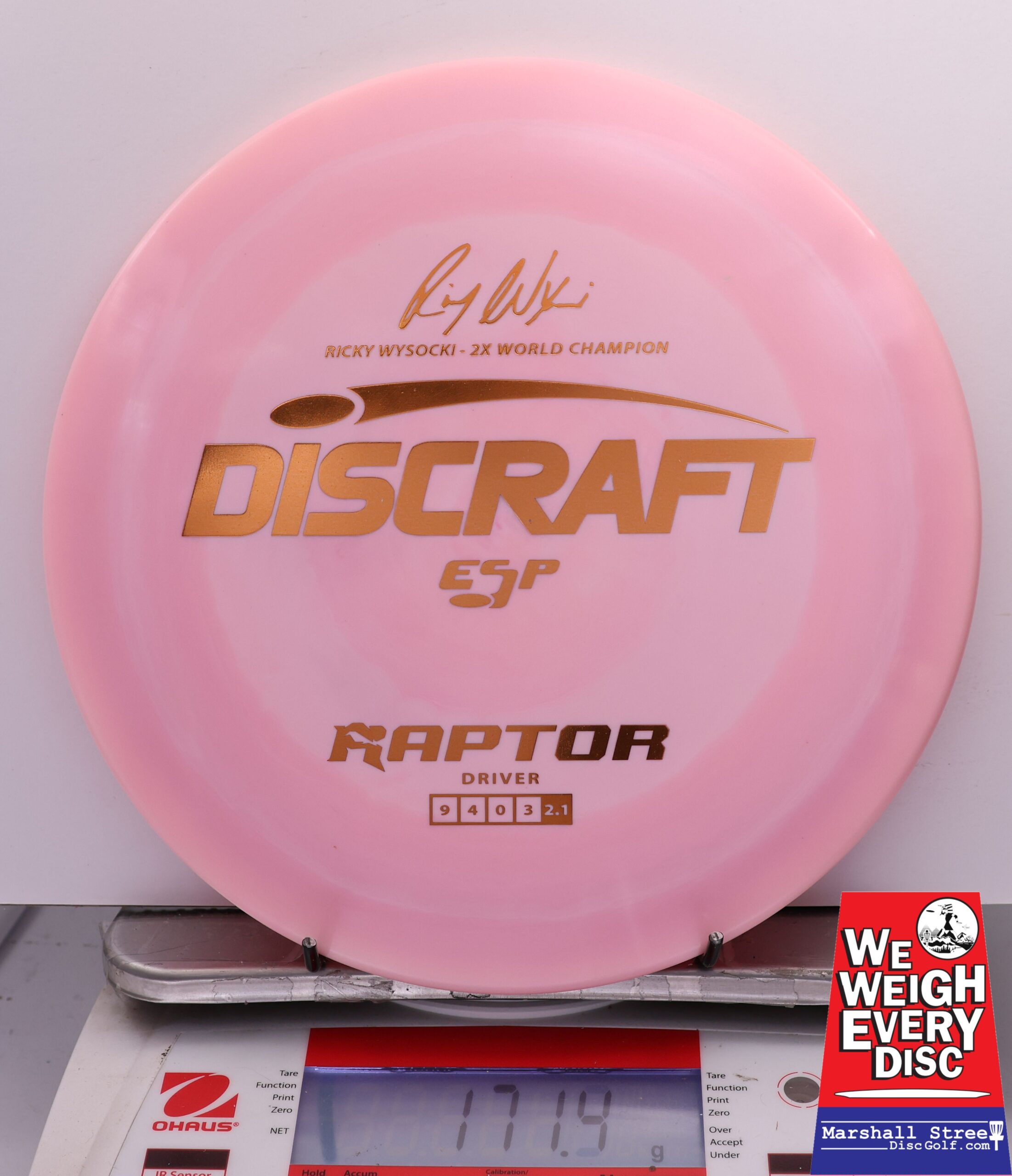 443206 ESP Raptor, Ricky Wysocki 2X - #629 Peach, 171