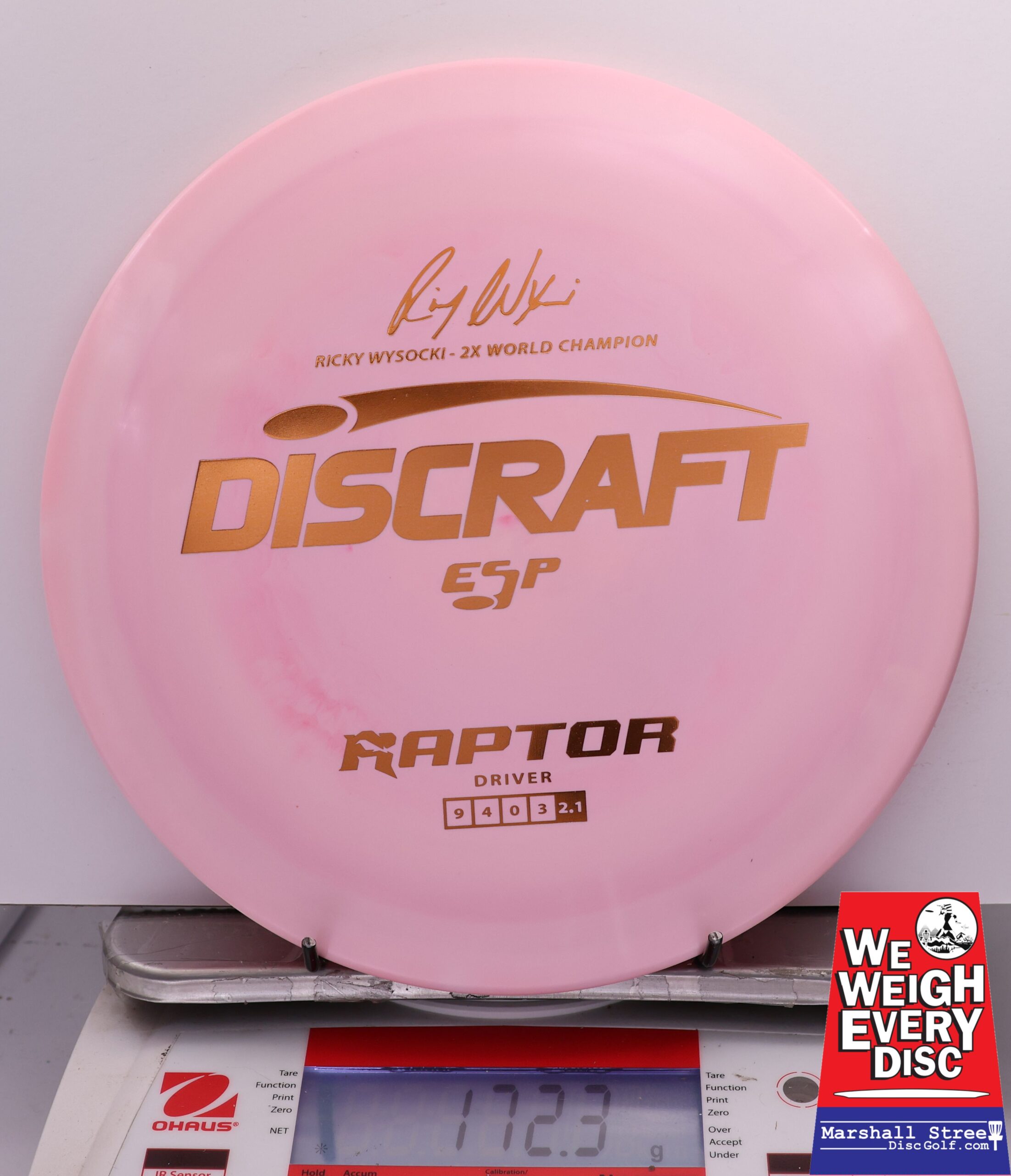 443207 ESP Raptor, Ricky Wysocki 2X - #630 Peach, 172